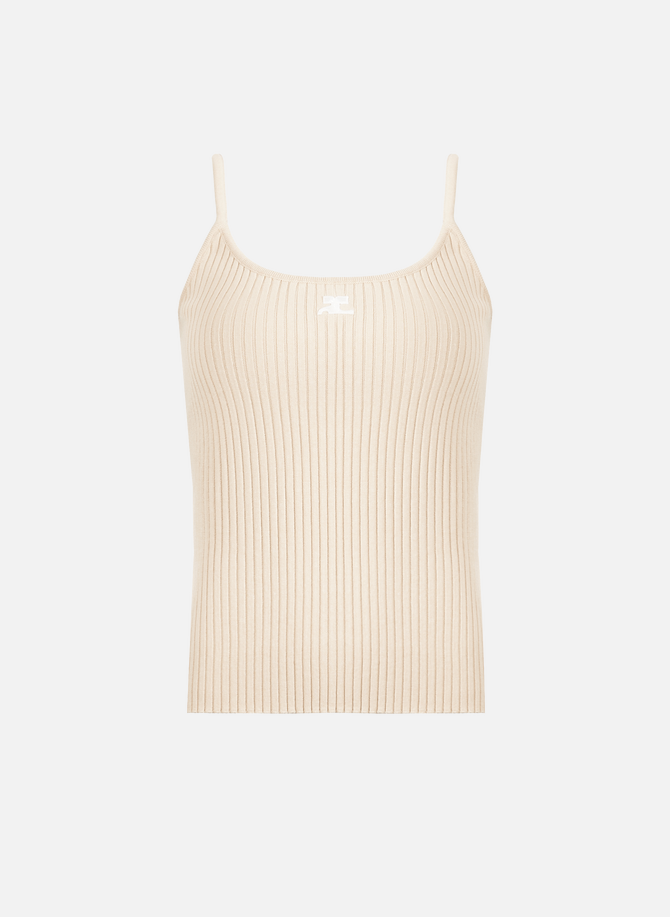 Knitted tank top COURRÈGES