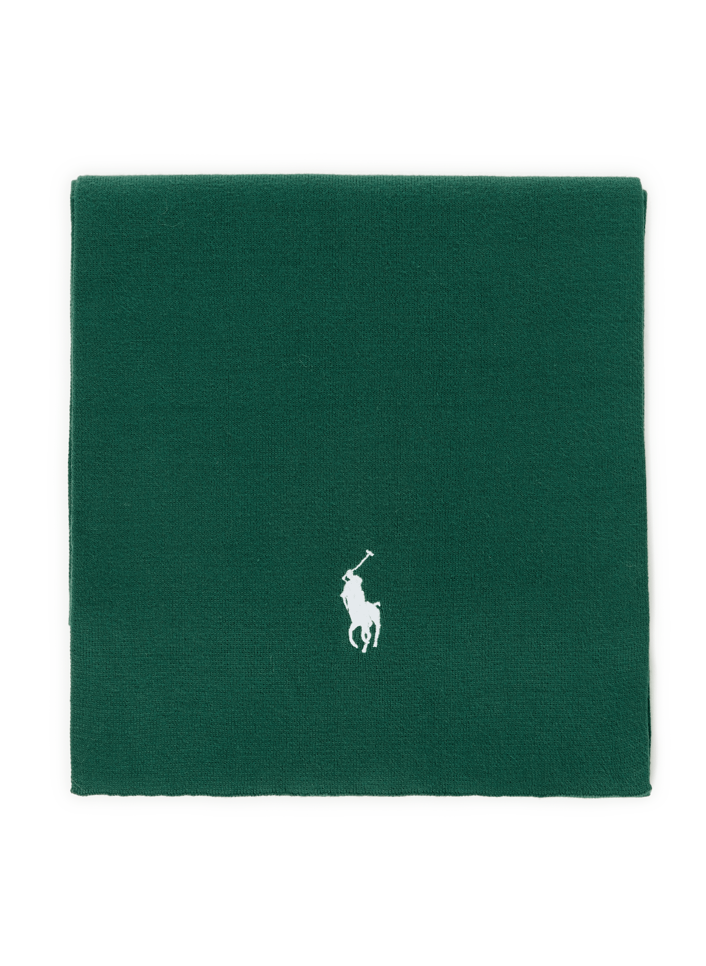 Echarpe et bonnet en coton Vert