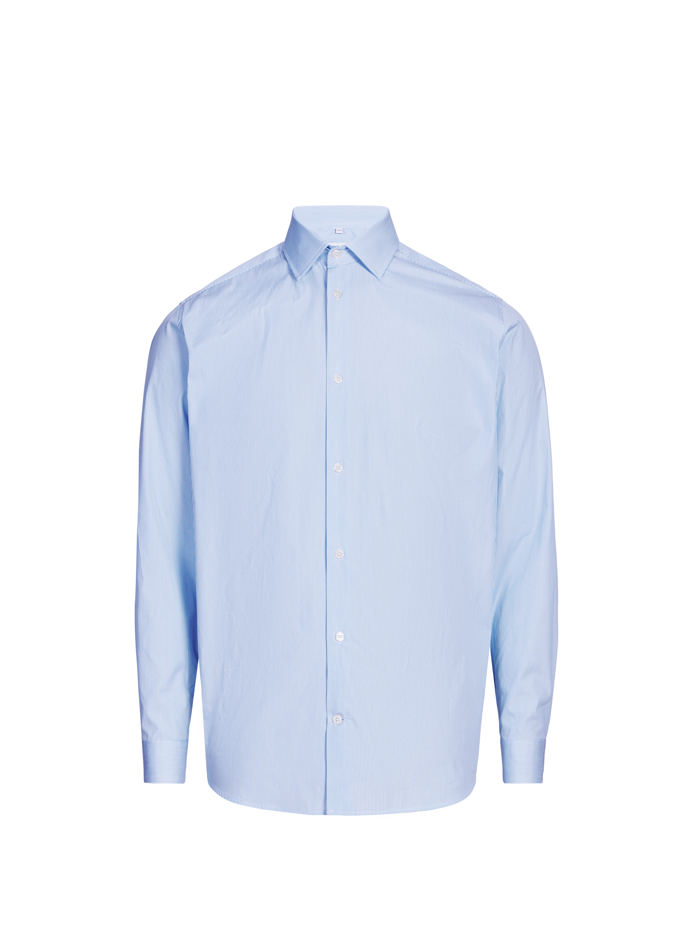 Chemise rayée en coton AU PRINTEMPS PARIS Bleu