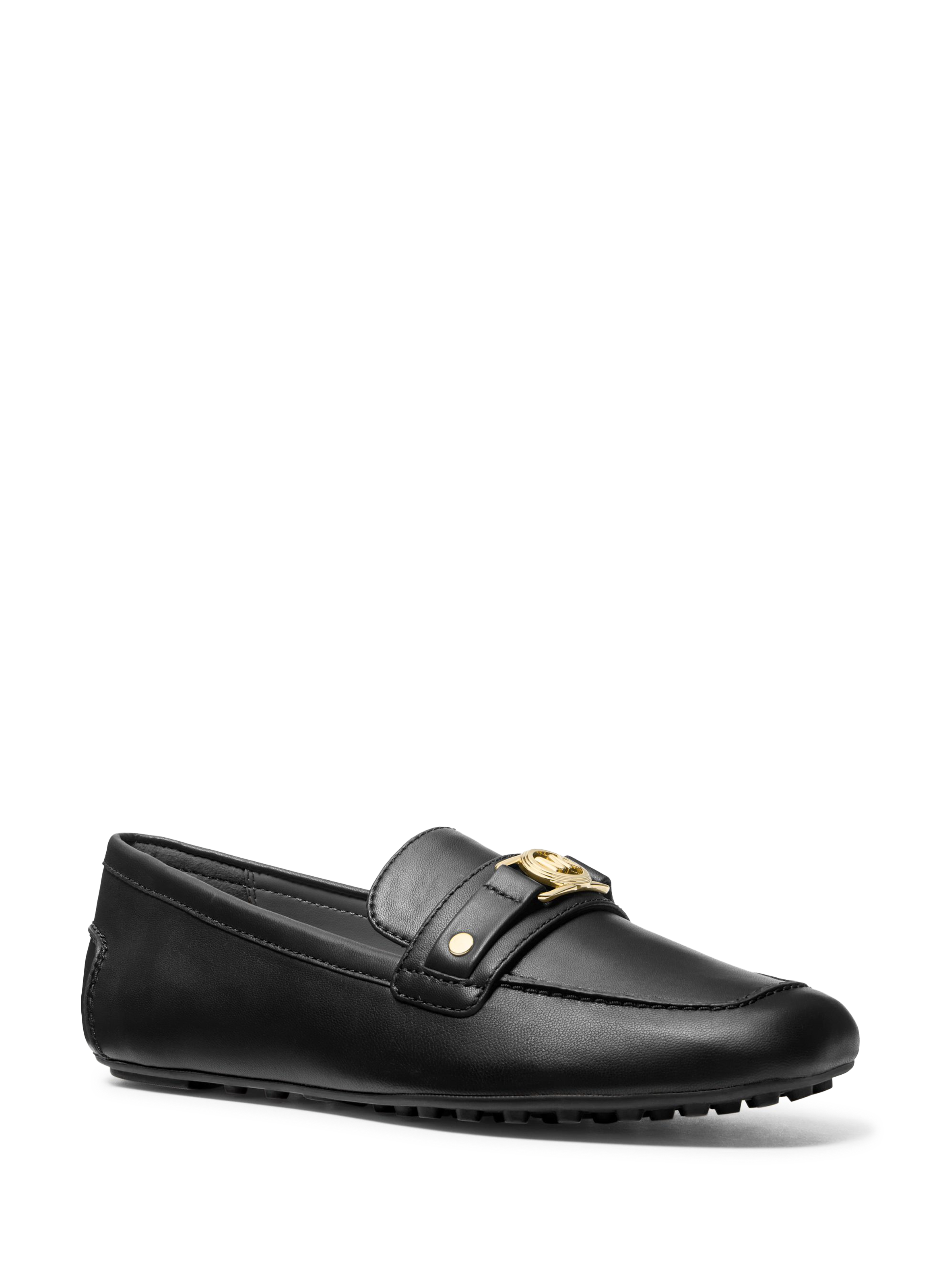Mocassins Mandy en cuir  Noir