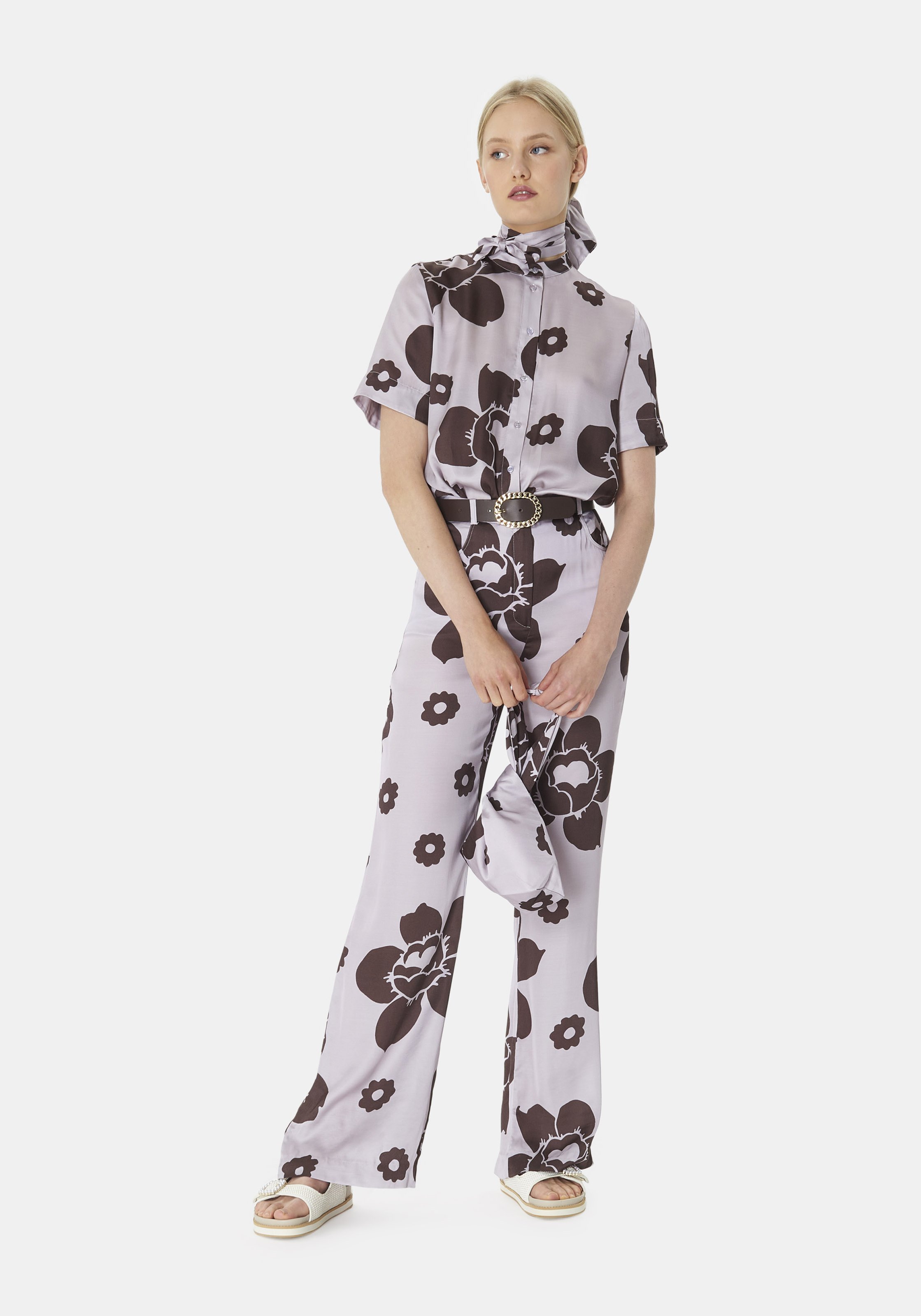 Chemise camin TARA JARMON Violet