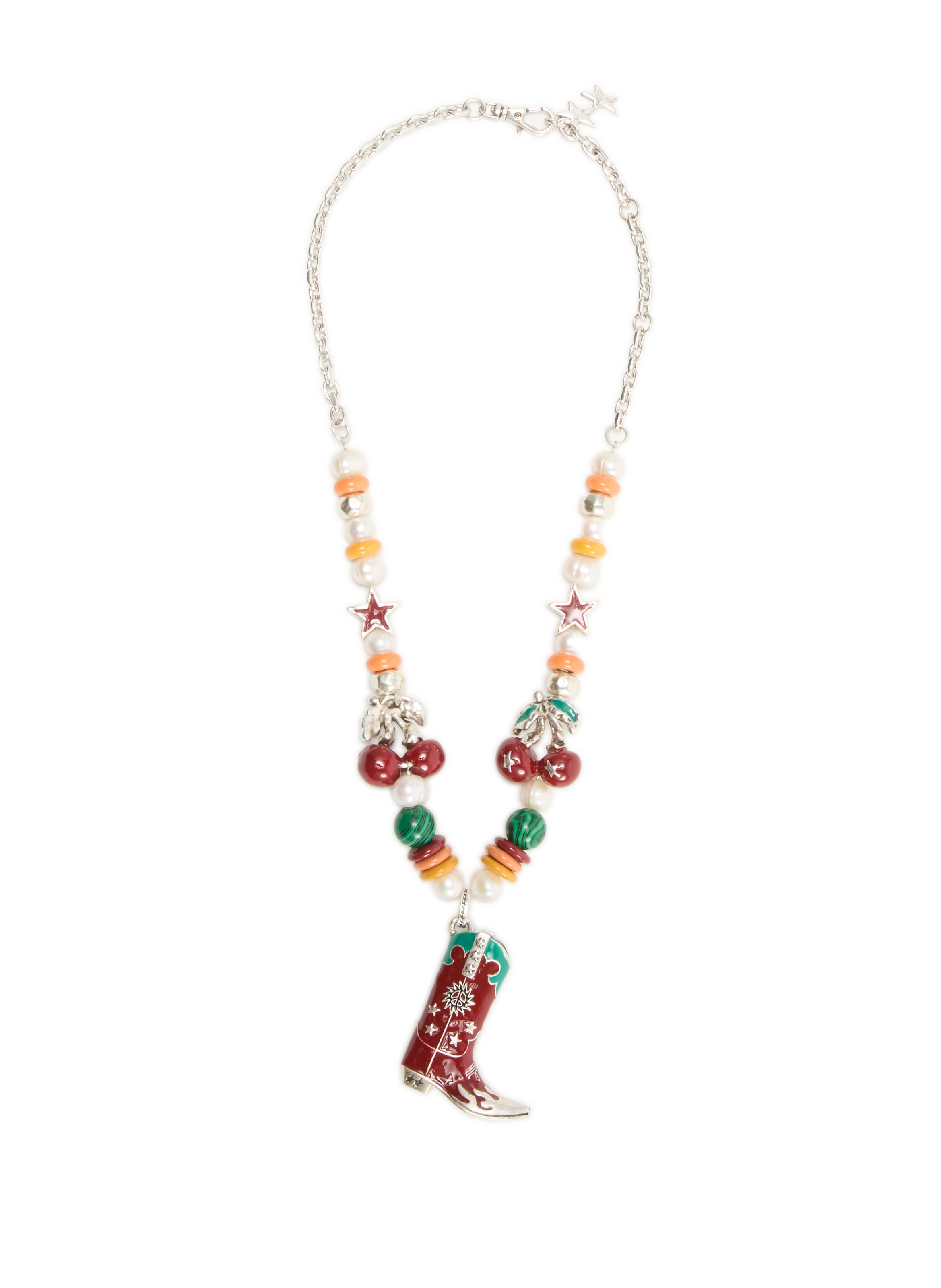 TWO JEYS Summer Boot Necklace Multicolour