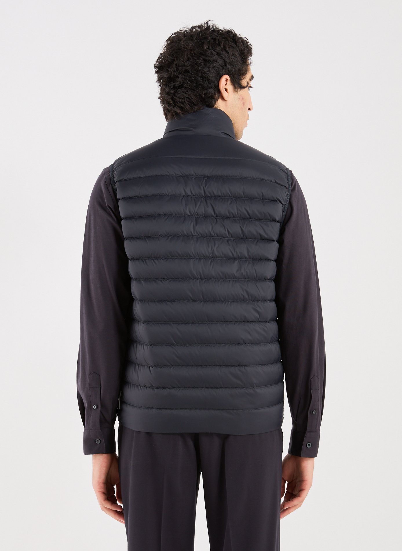 Quilted gilet ARMANI EXCHANGE Blue