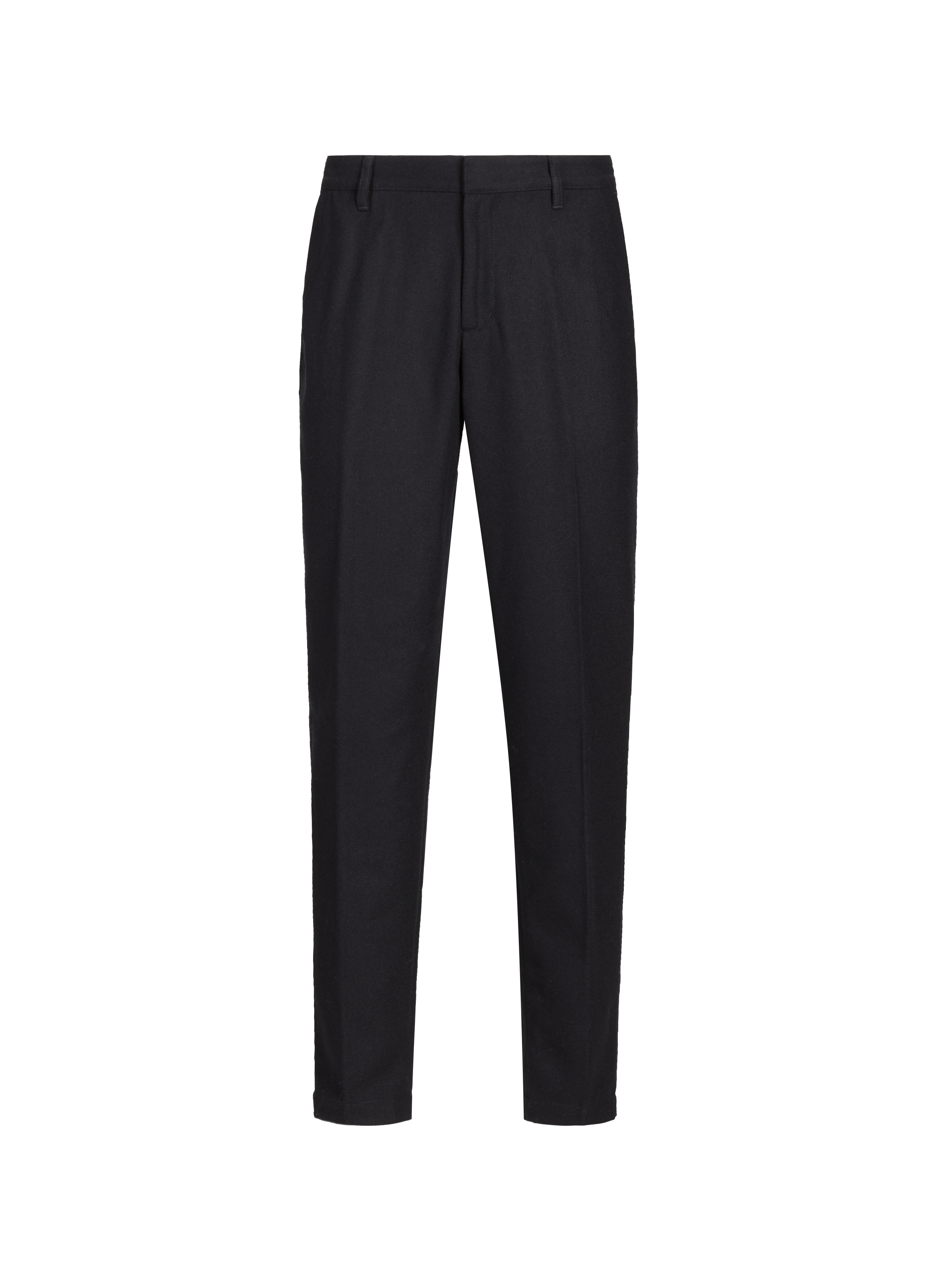 Mixed virgin wool trousers ARMANI EXCHANGE Blue