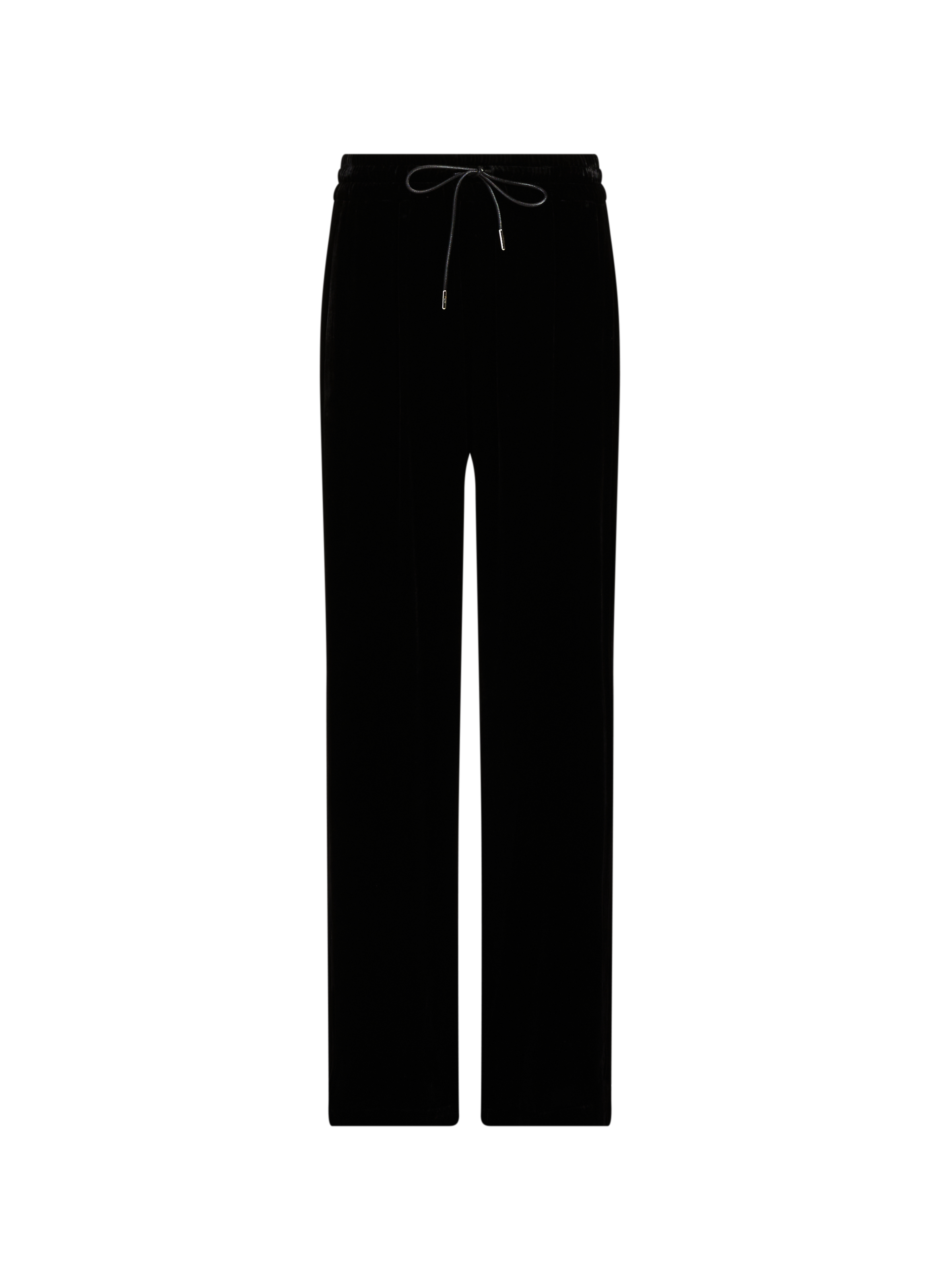 Wide velvet trousers R2W Black