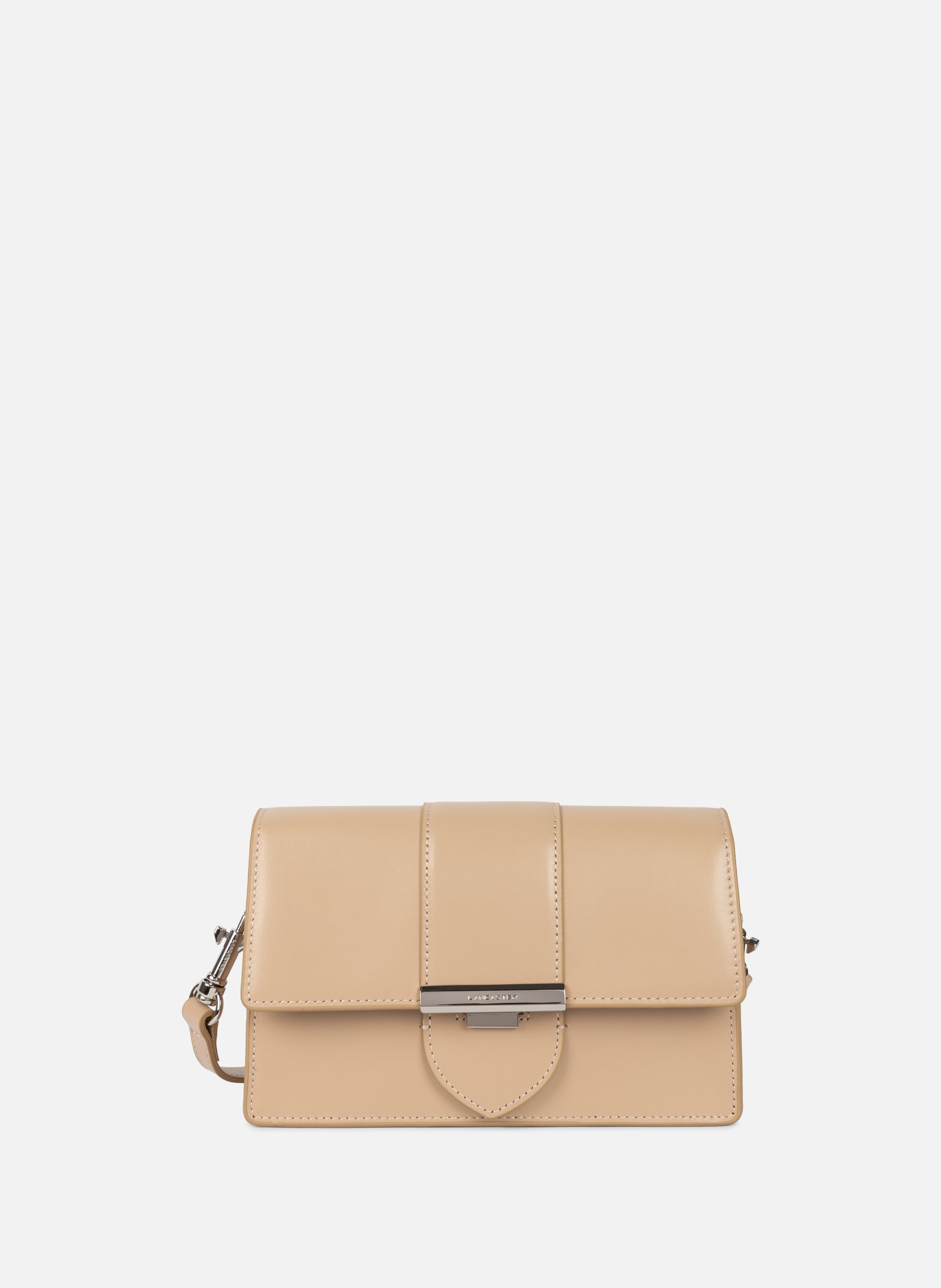 LANCASTER Small crossbody bag - Paris Ily Beige