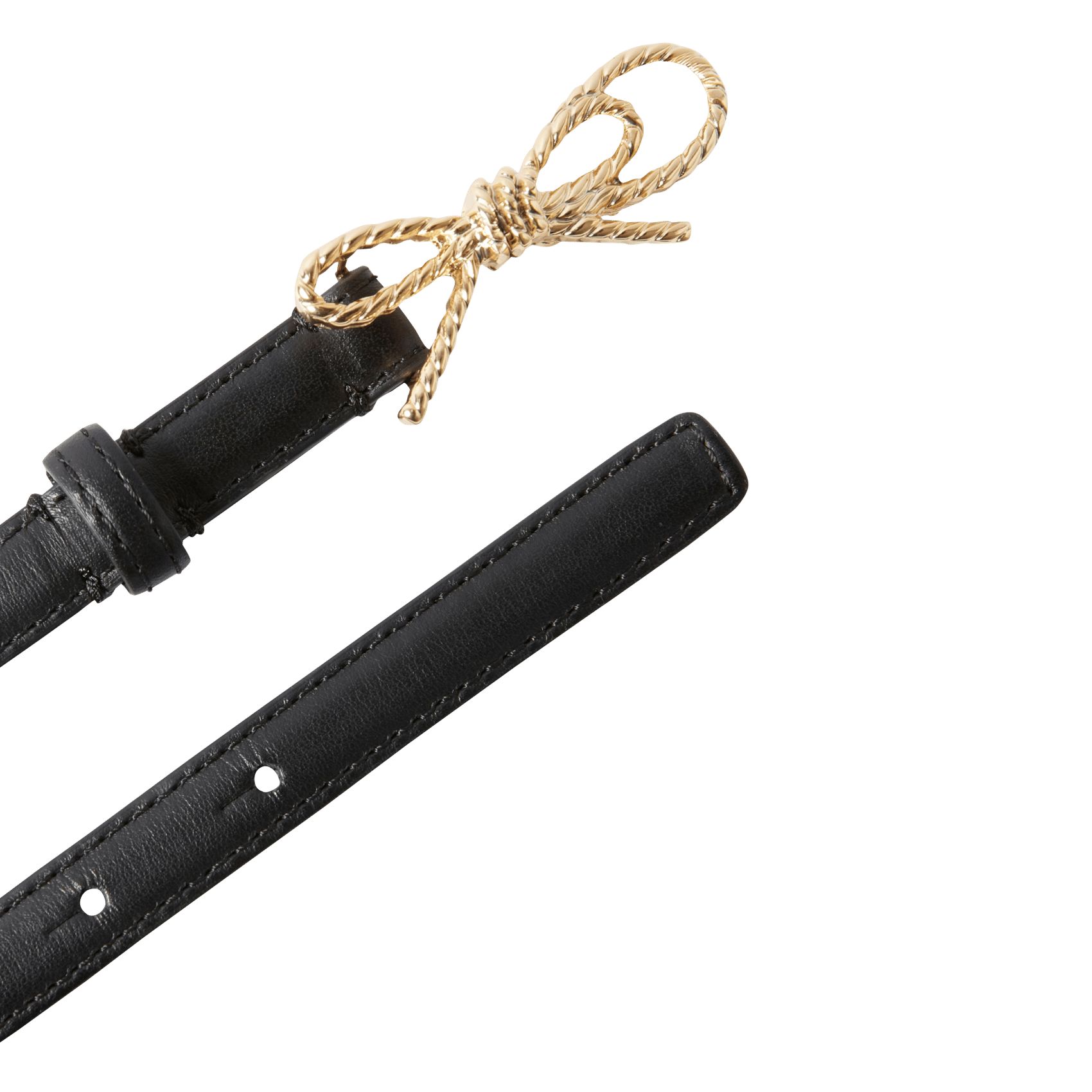 Ceinture en cuir CLAUDIE PIERLOT Noir