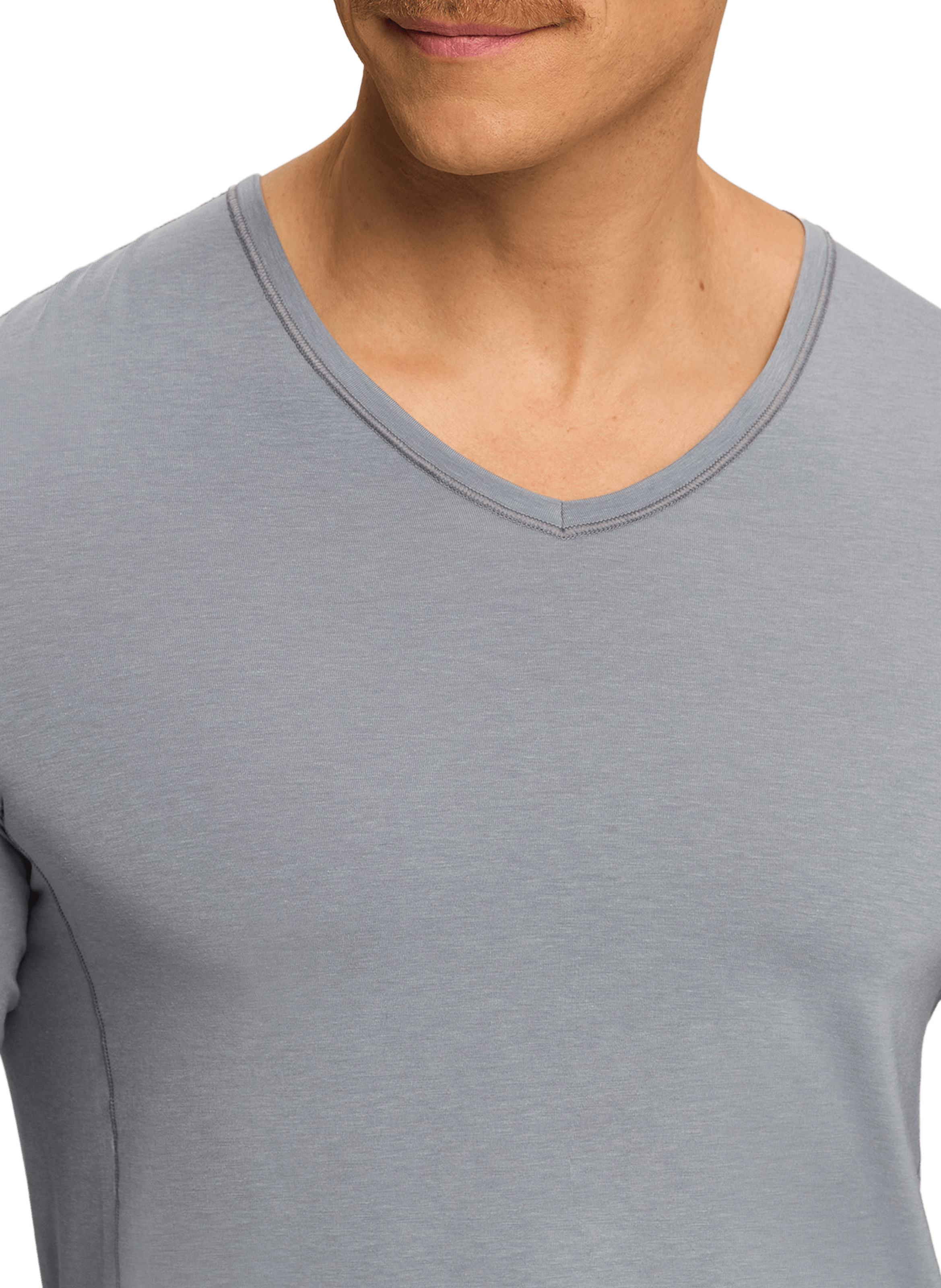 V-neck undershirt HANRO Grey