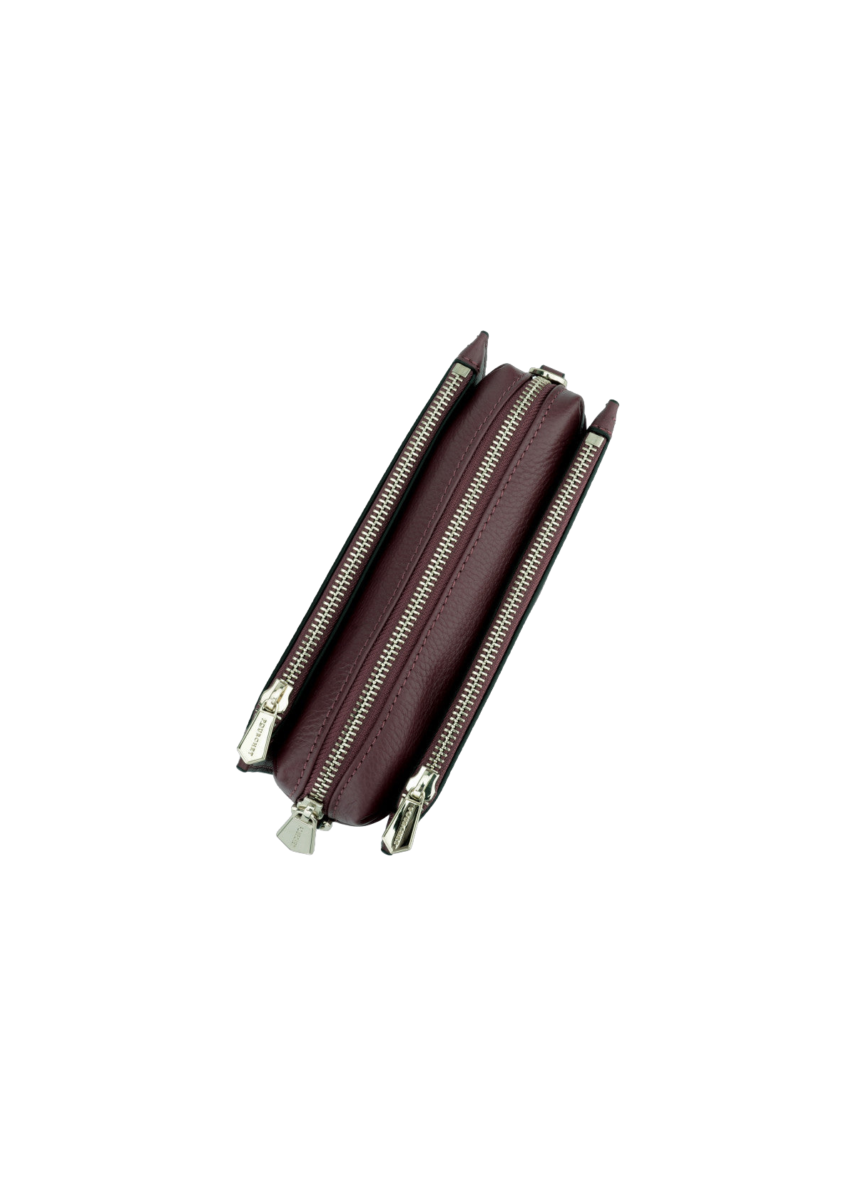 Alesia | sac trotteur gm en cuir de vachette POURCHET Rouge