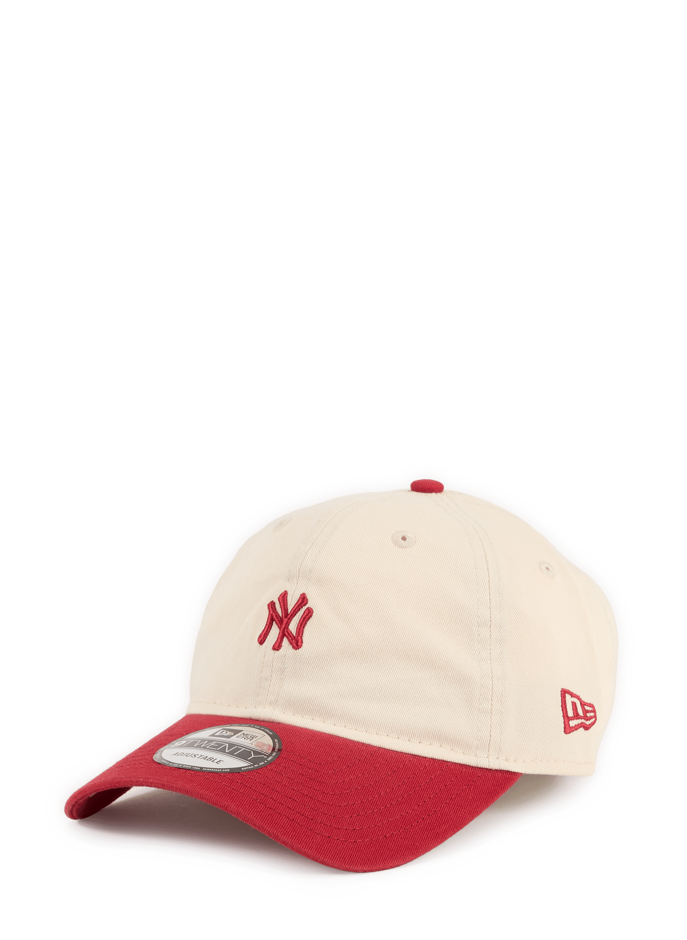Casquette New York Yankees MLB Mini Logo 9TWENTY en coton NEW ERA Beige