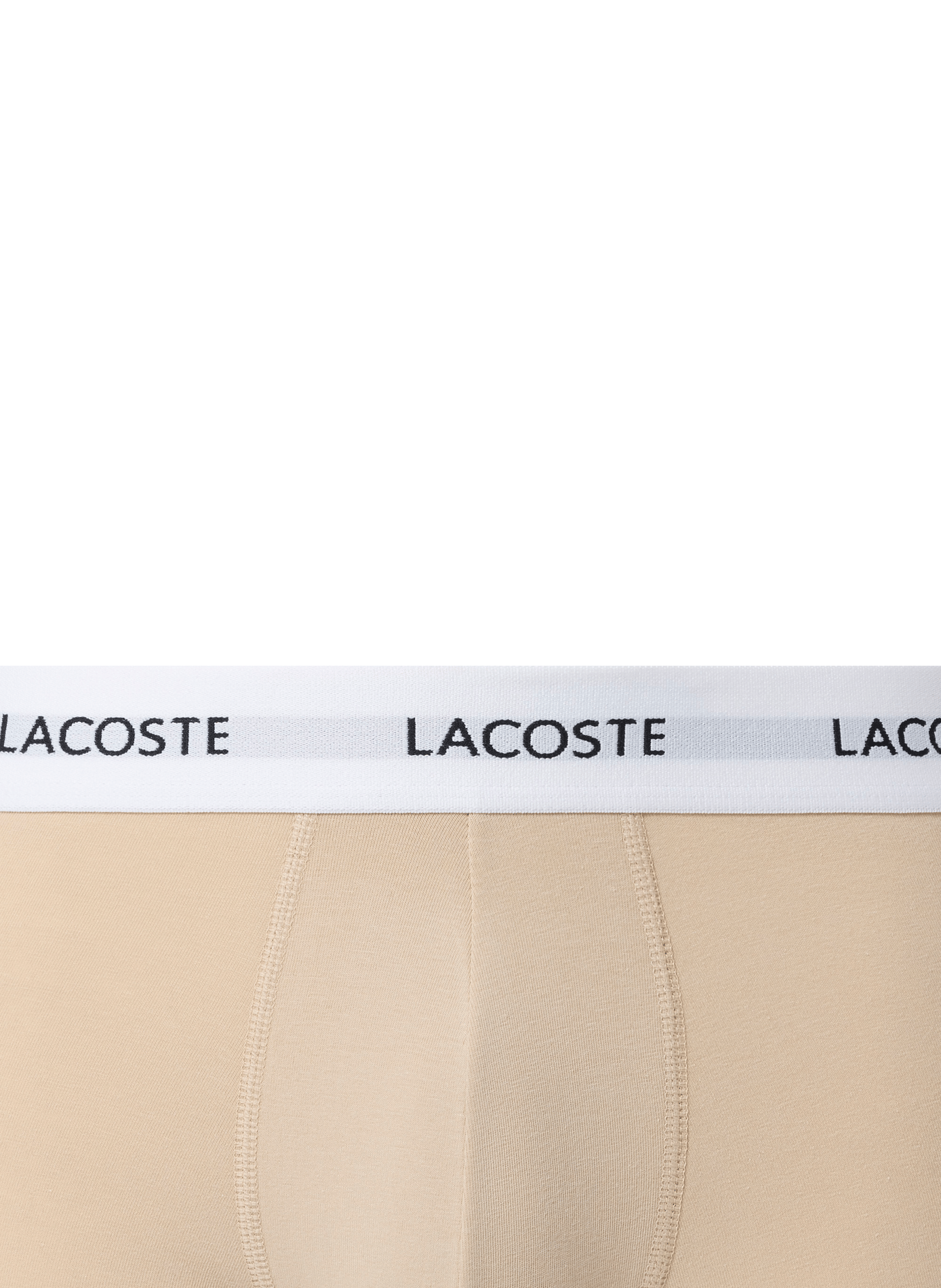 Set of 3 mixed cotton boxer shorts LACOSTE Multicolour