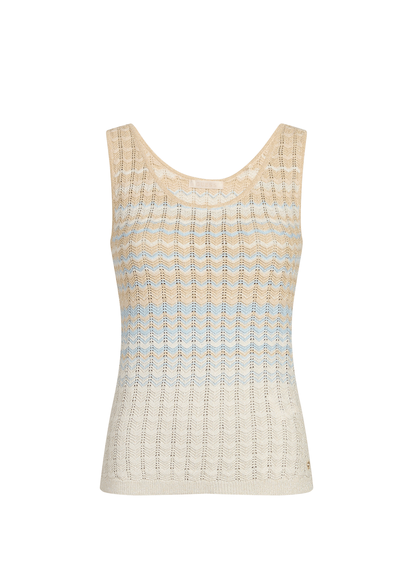 Sequined knit top GUESS Multicolour