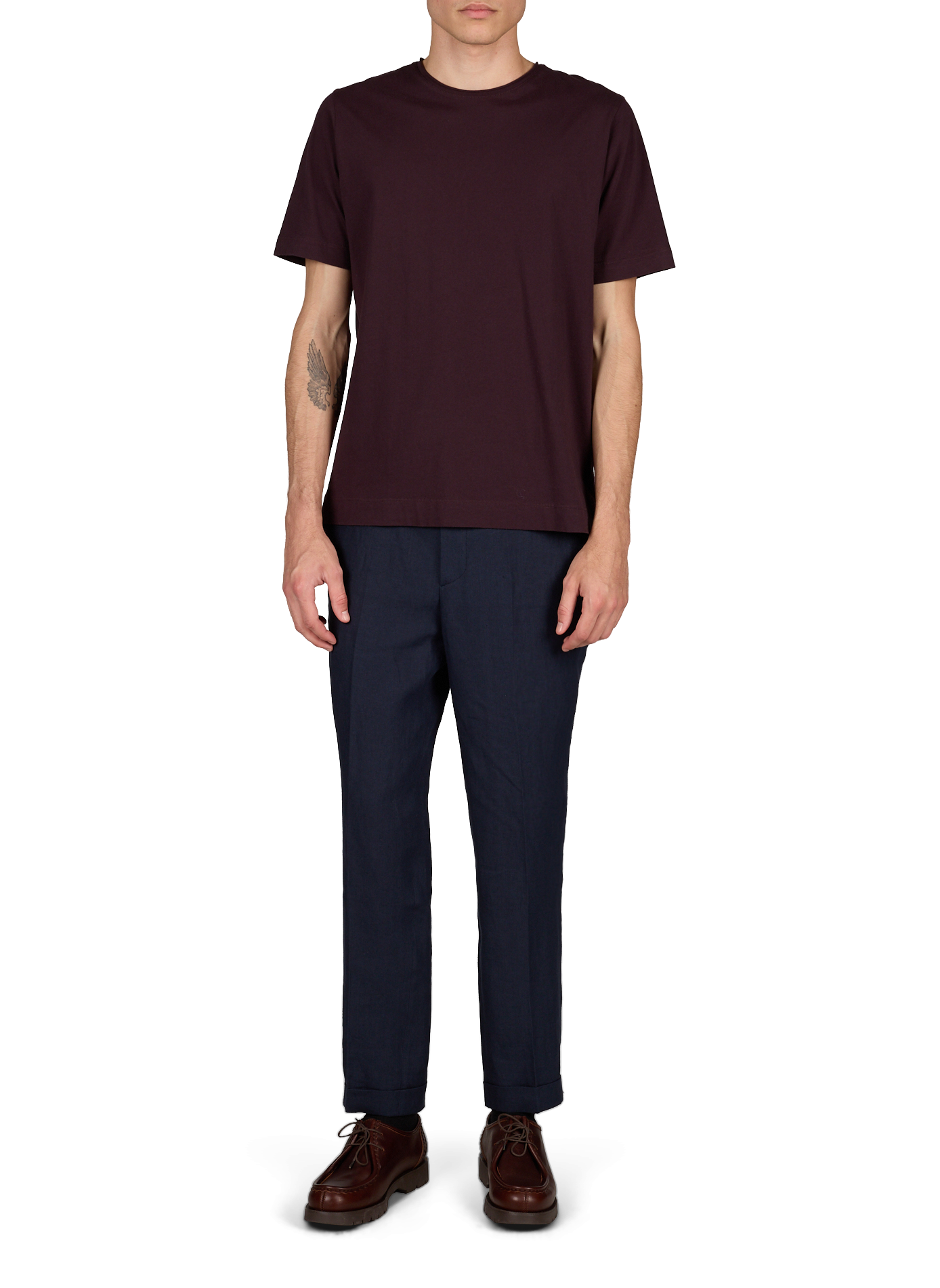 Camiseta lisa de algodón LAFAURIE Rojo