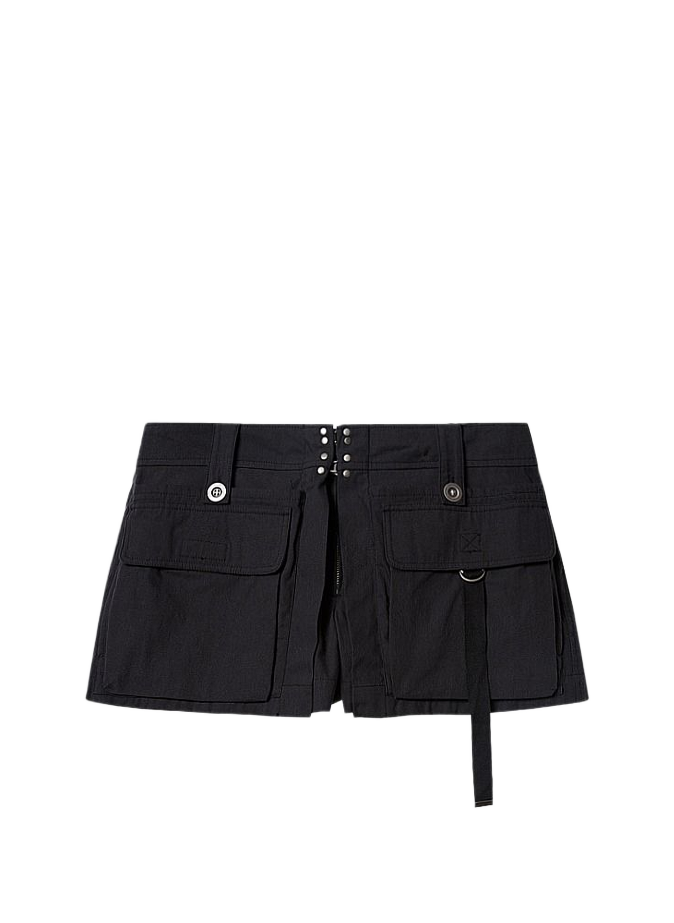 Utility cotton skirt-short Barta ISABEL MARANT Black