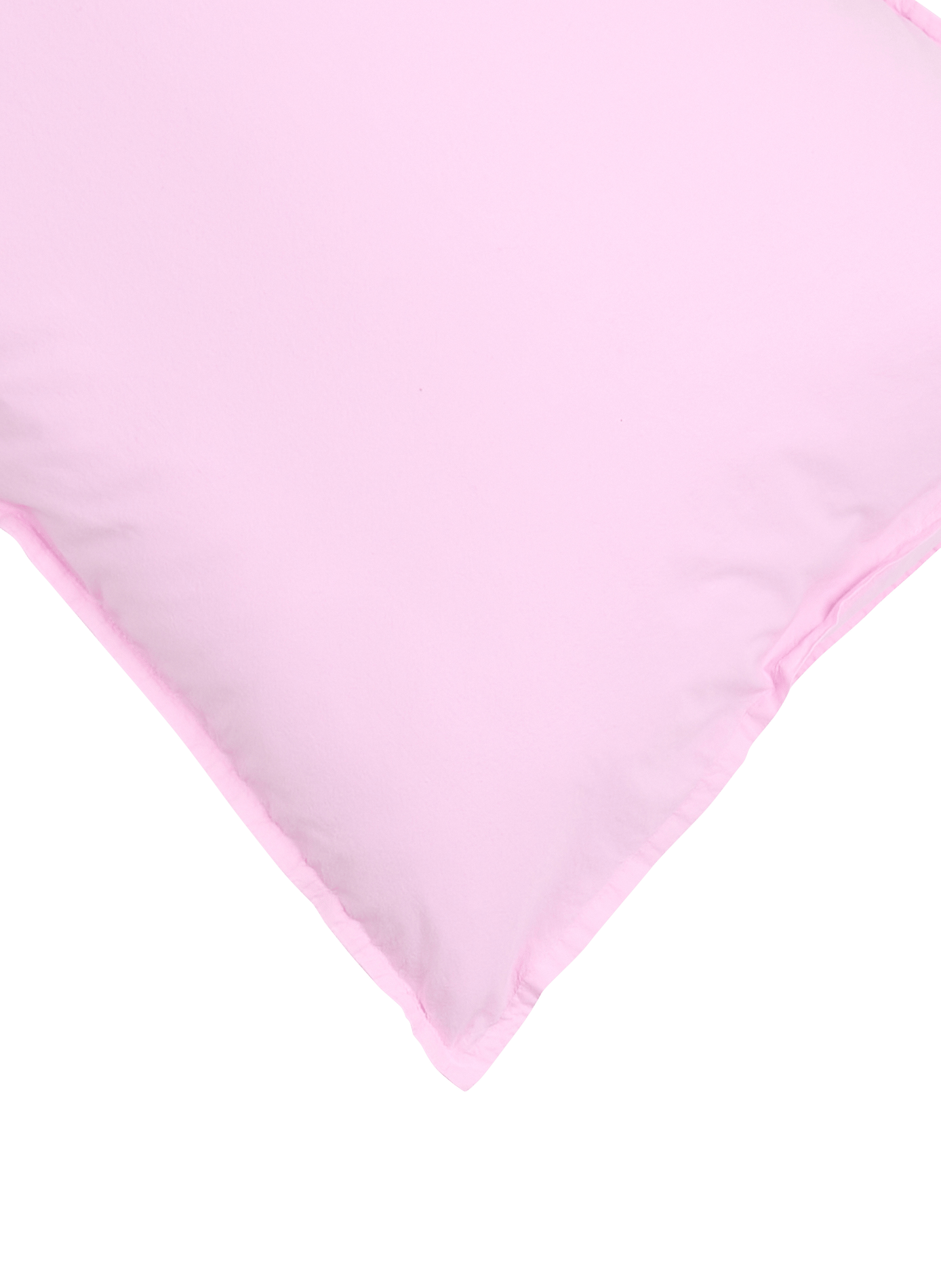 Taie d'oreiller en percale de coton AU PRINTEMPS PARIS Rose