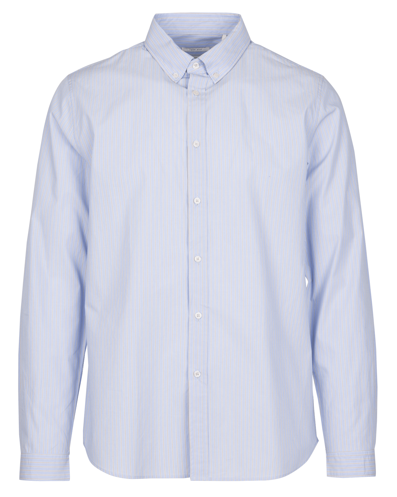 Chemise regular-fit en coton IKKS Bleu