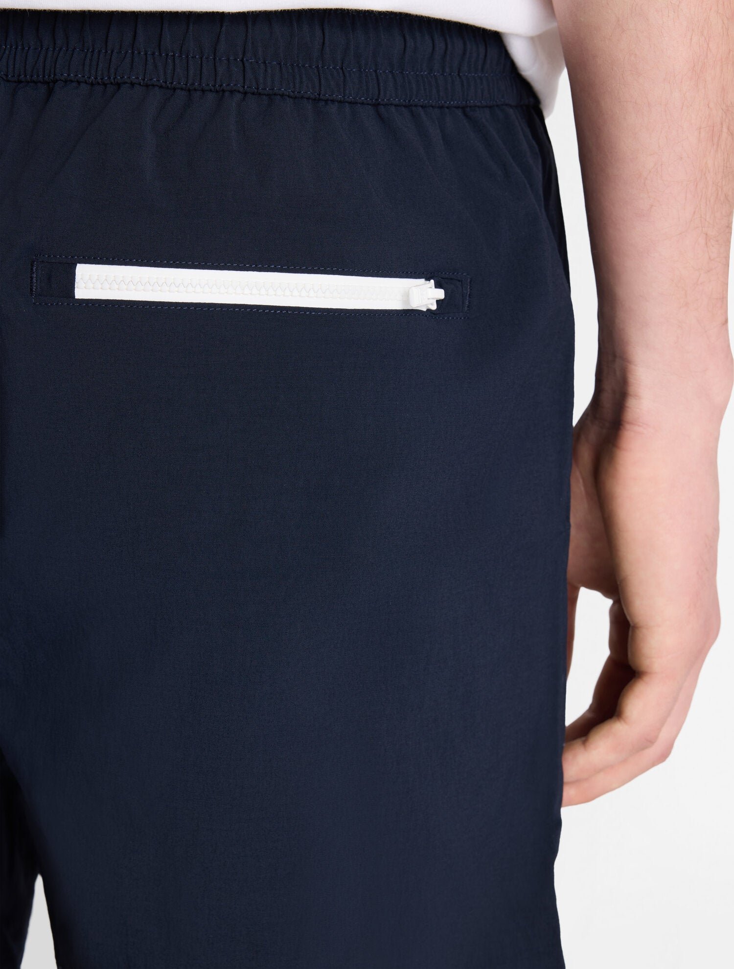 Zwembroek met halfhoge taille en regular fit | Blauw FUSALP Heren