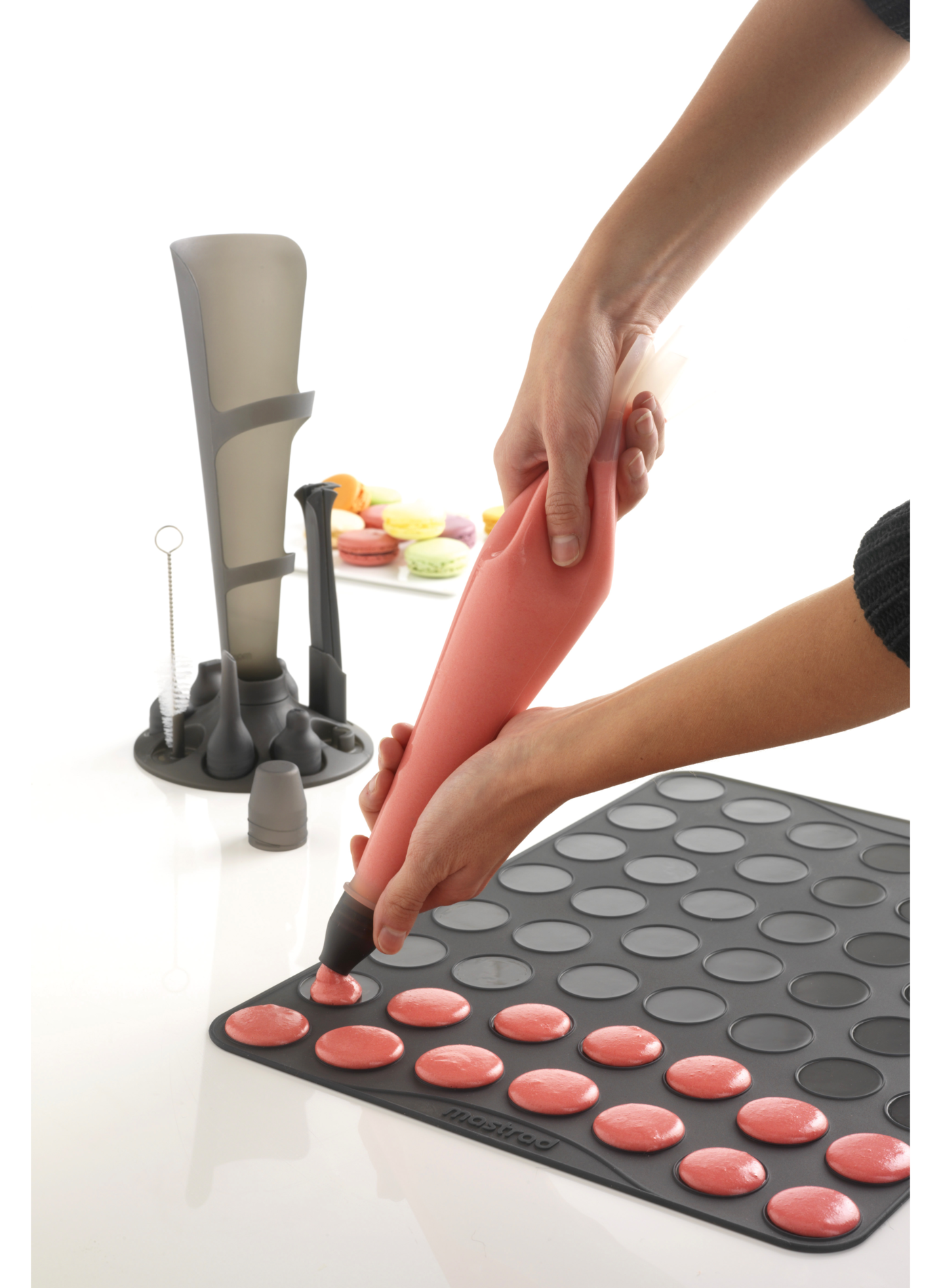 Piping bag set MASTRAD Black