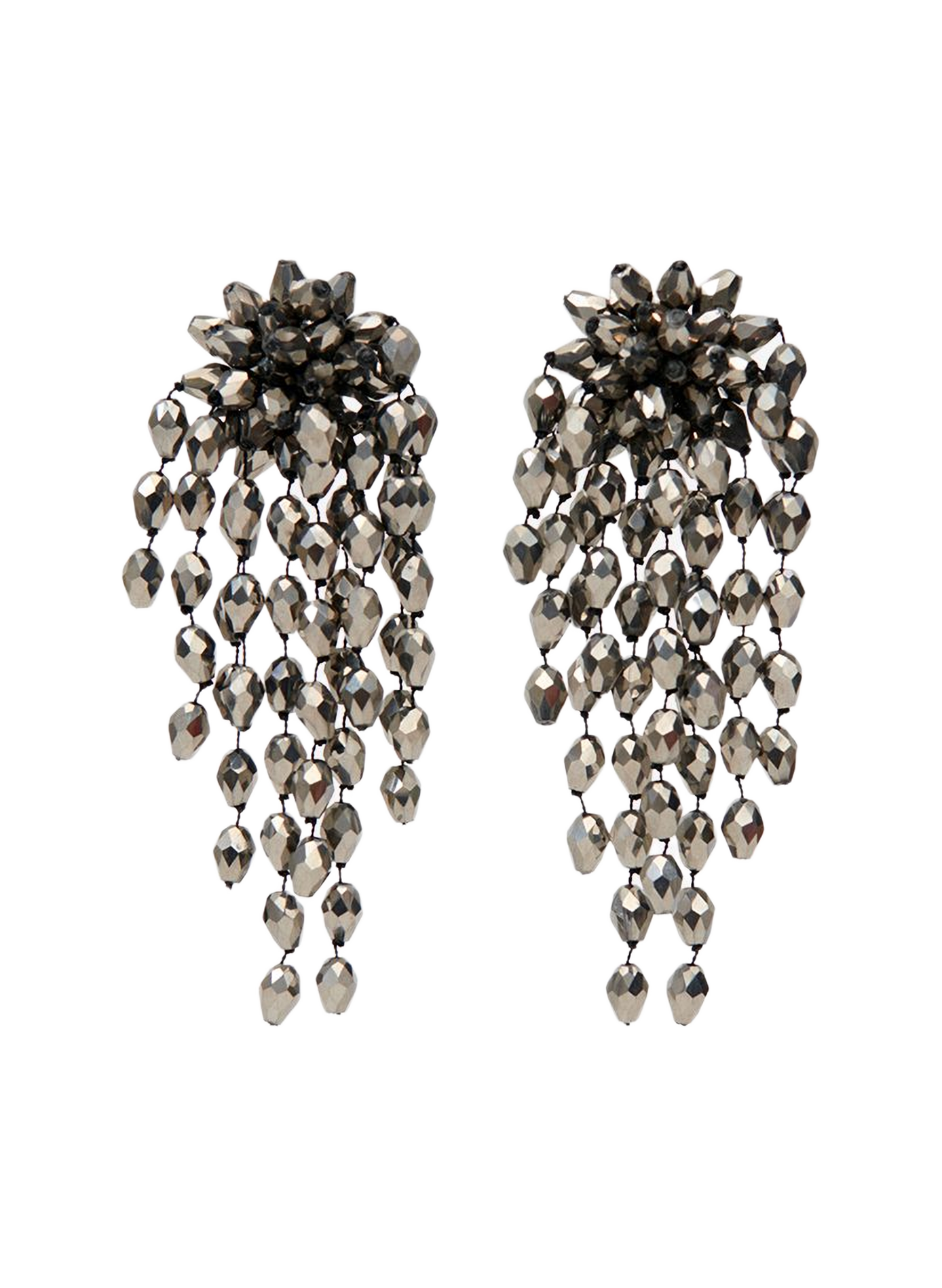 Hanabi pearl drop earrings ISABEL MARANT Grey