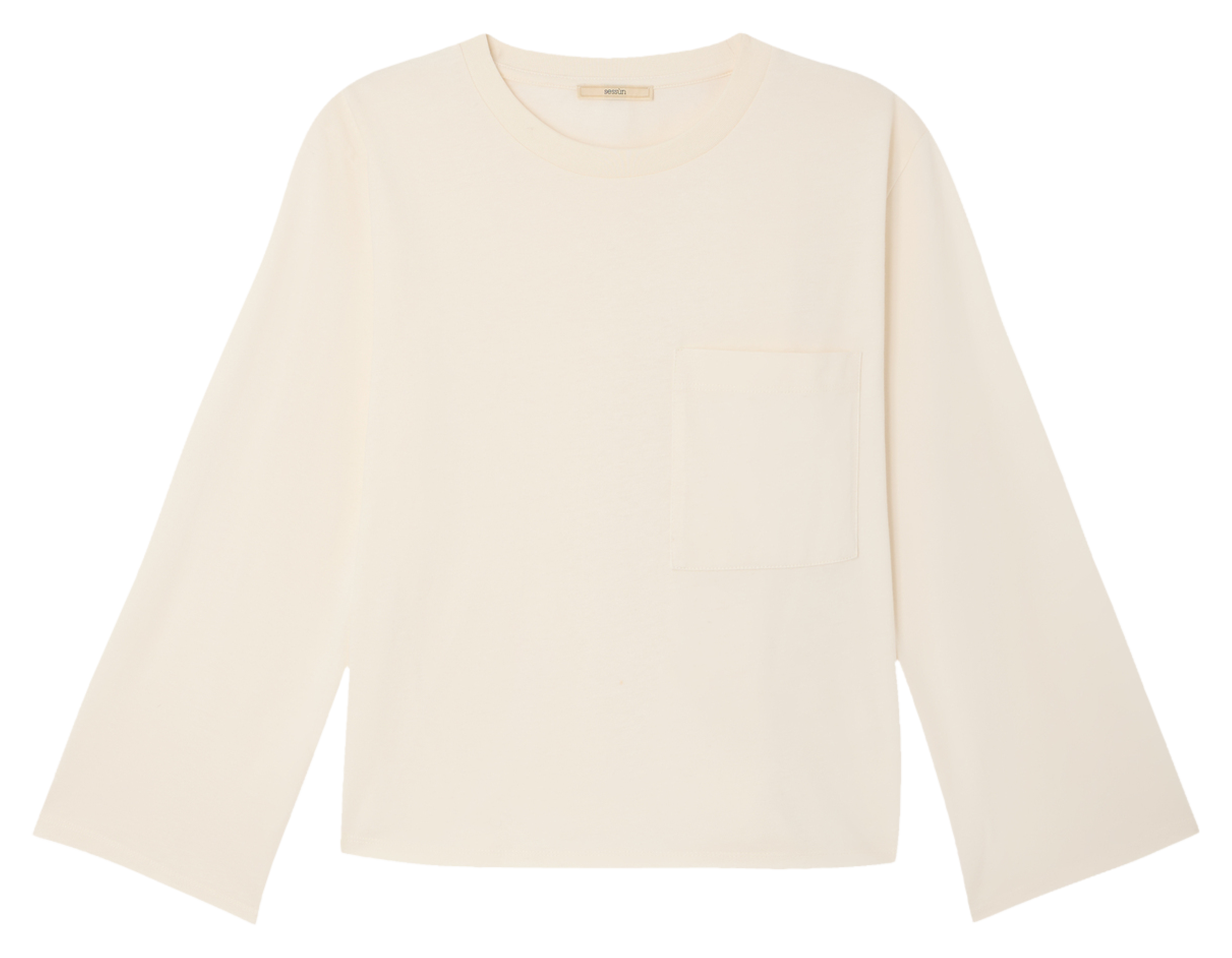 Tee-shirt oversize en coton severiano | Beige SESSUN Femme