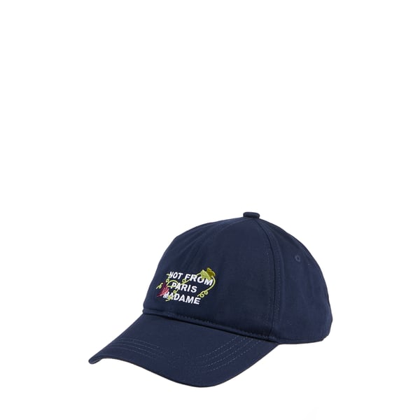 Casquette à logo brodé en coton Casquette à logo brodé en coton