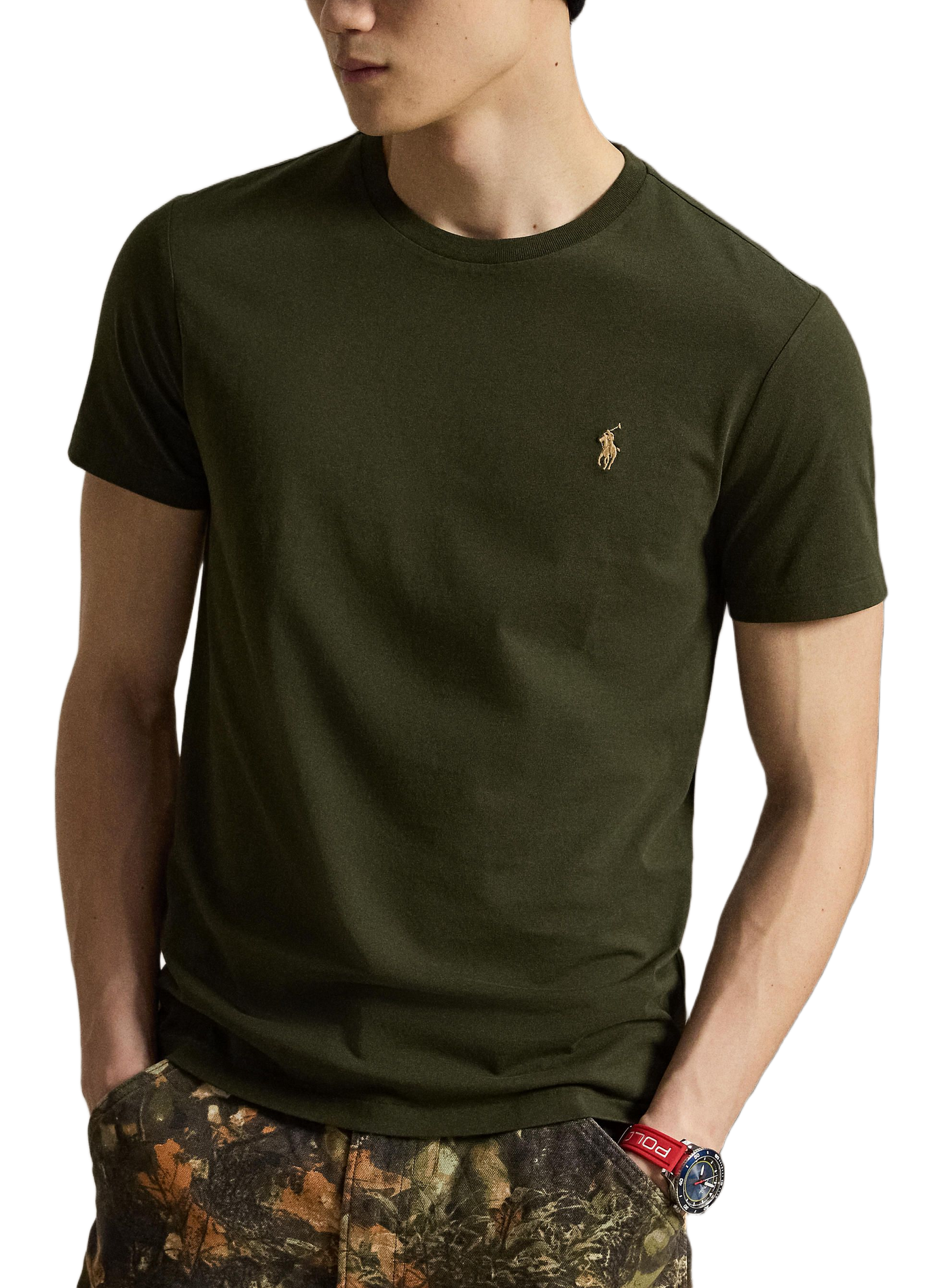 Classic Cotton T-Shirt | Green POLO RALPH LAUREN Men