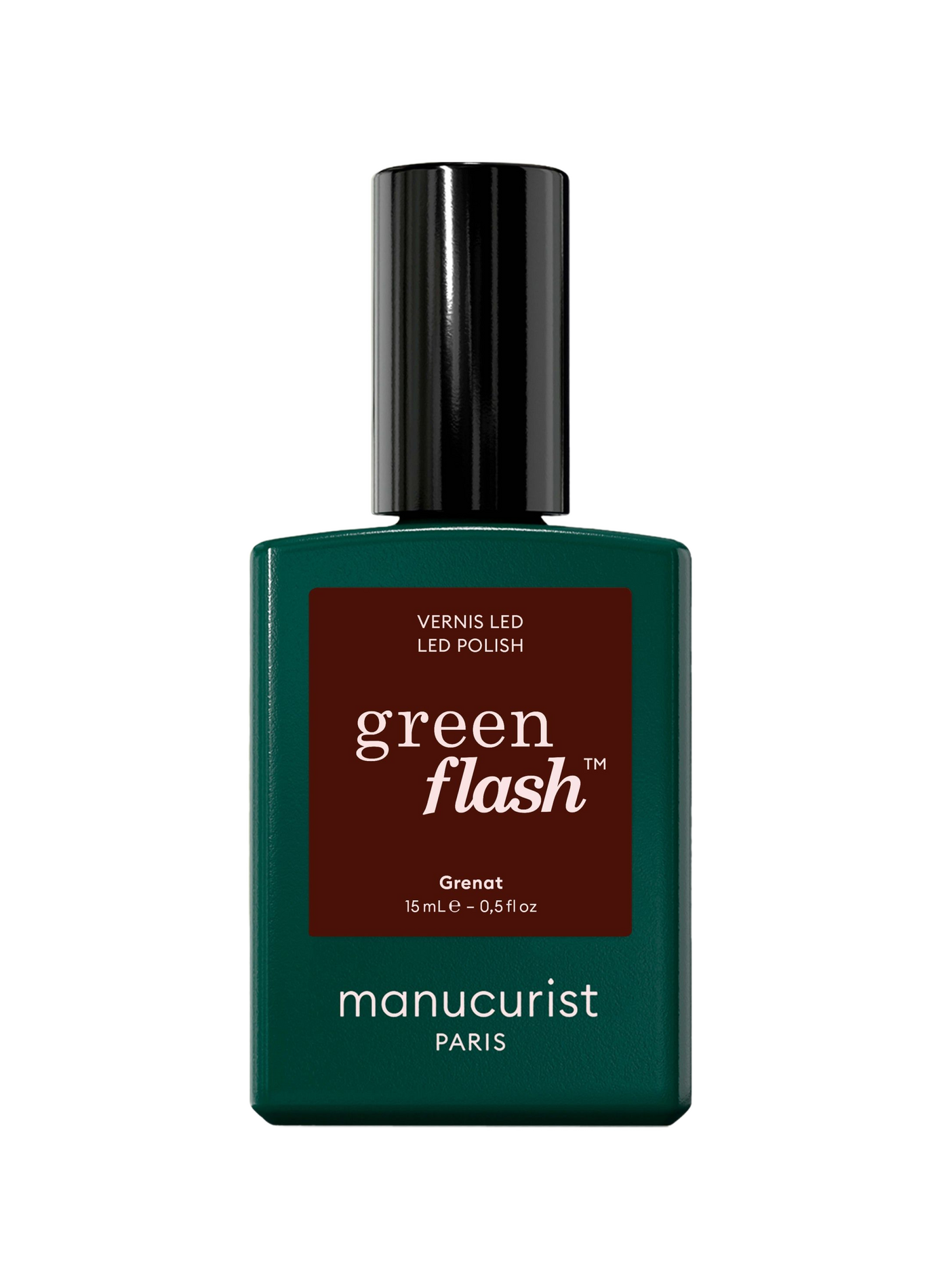 Green Flash - Grenat MANUCURIST Rouge maronné