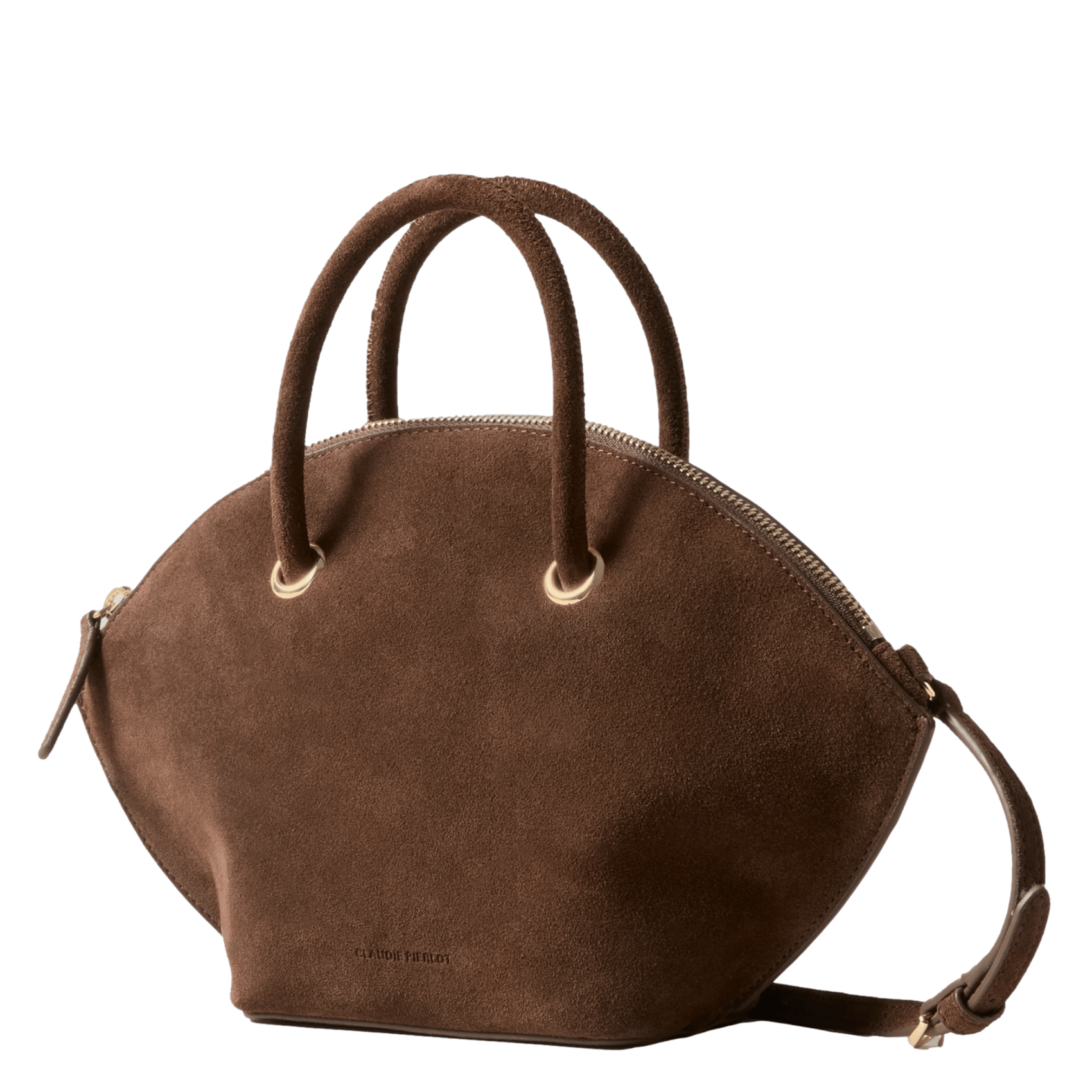Sac à main en cuir CLAUDIE PIERLOT Marron