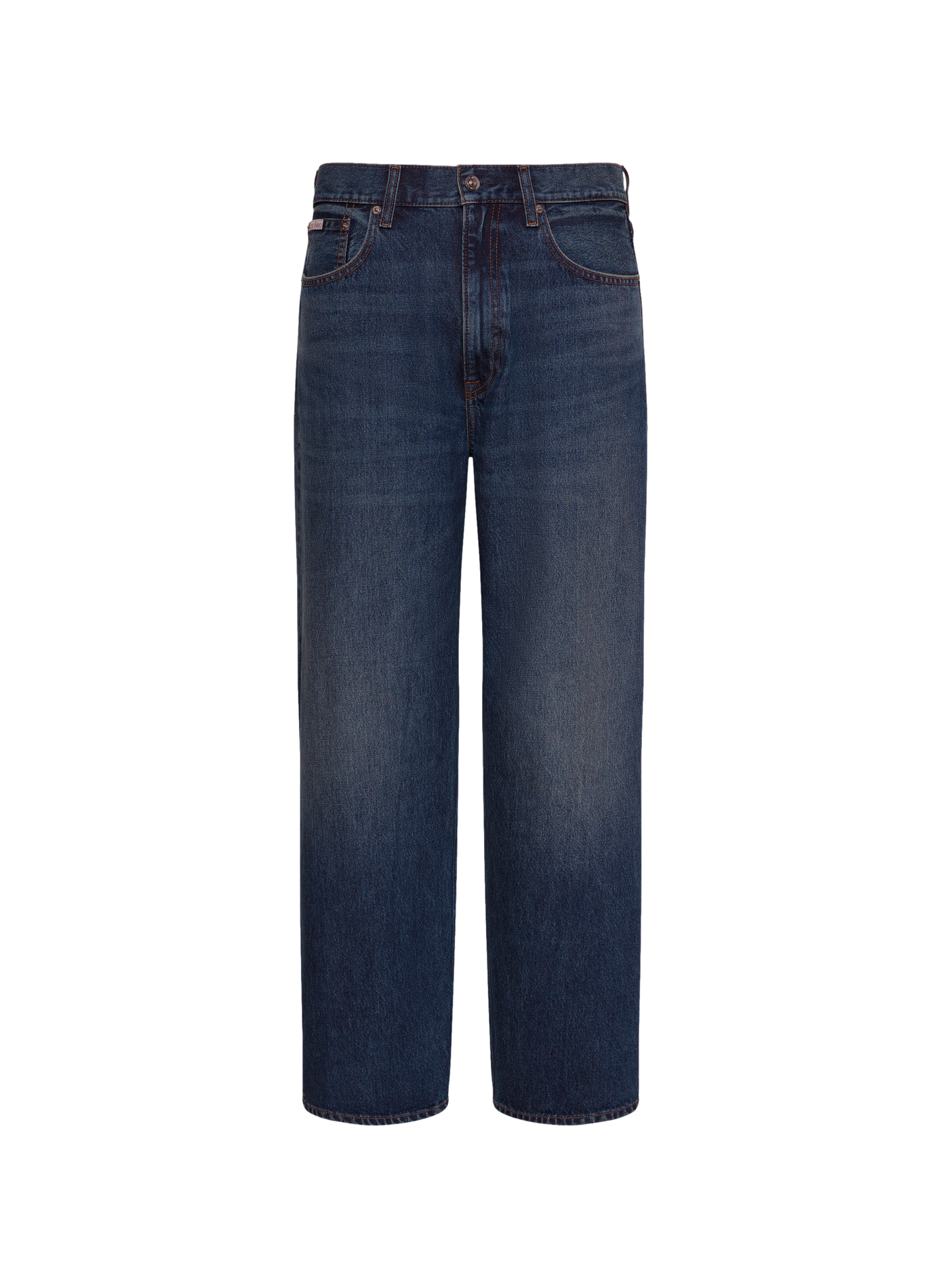 Jean large en coton CALVIN KLEIN Bleu