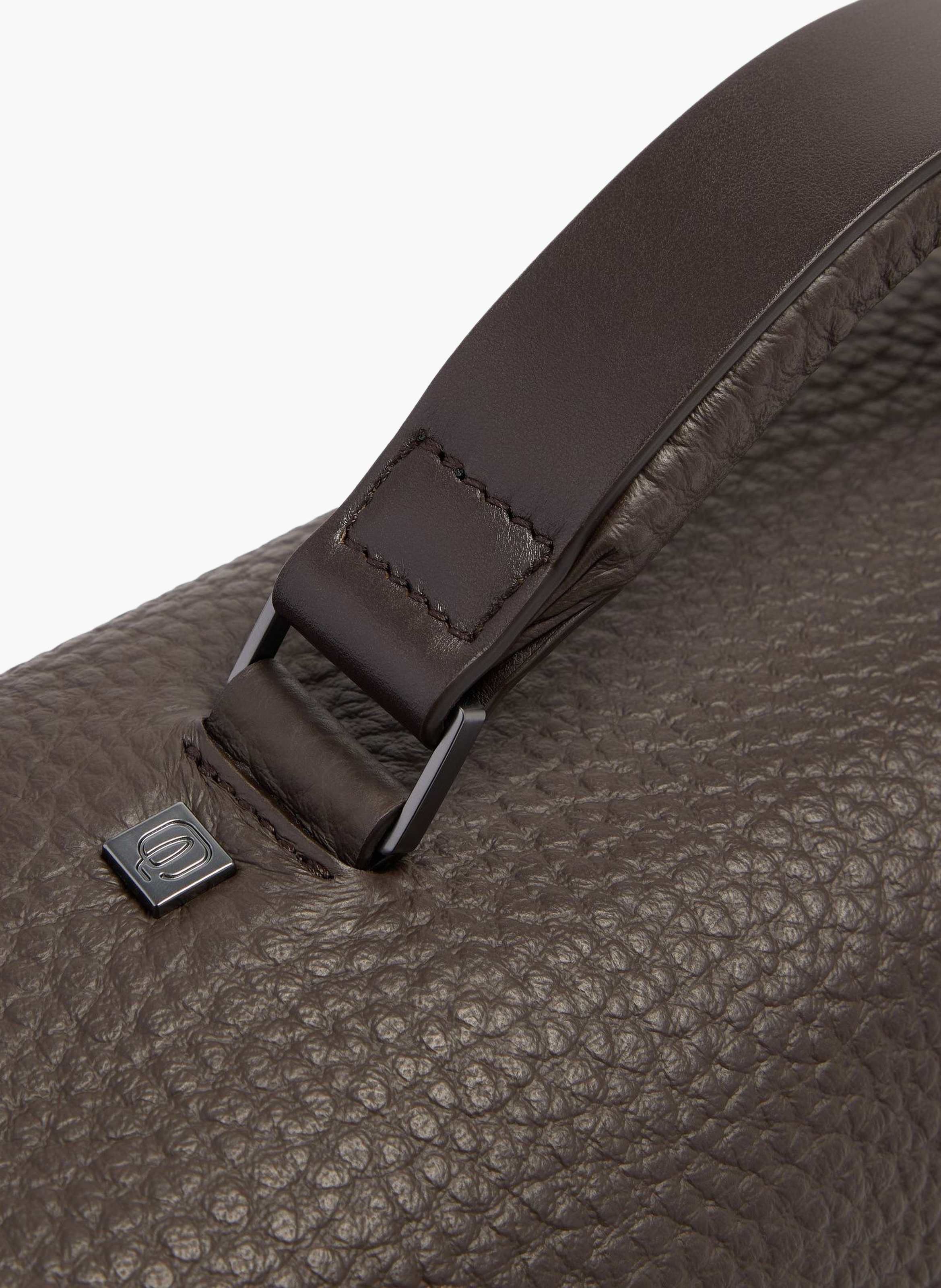Sac pour ordinateur 15,6", personnalisable PIQUADRO Marron