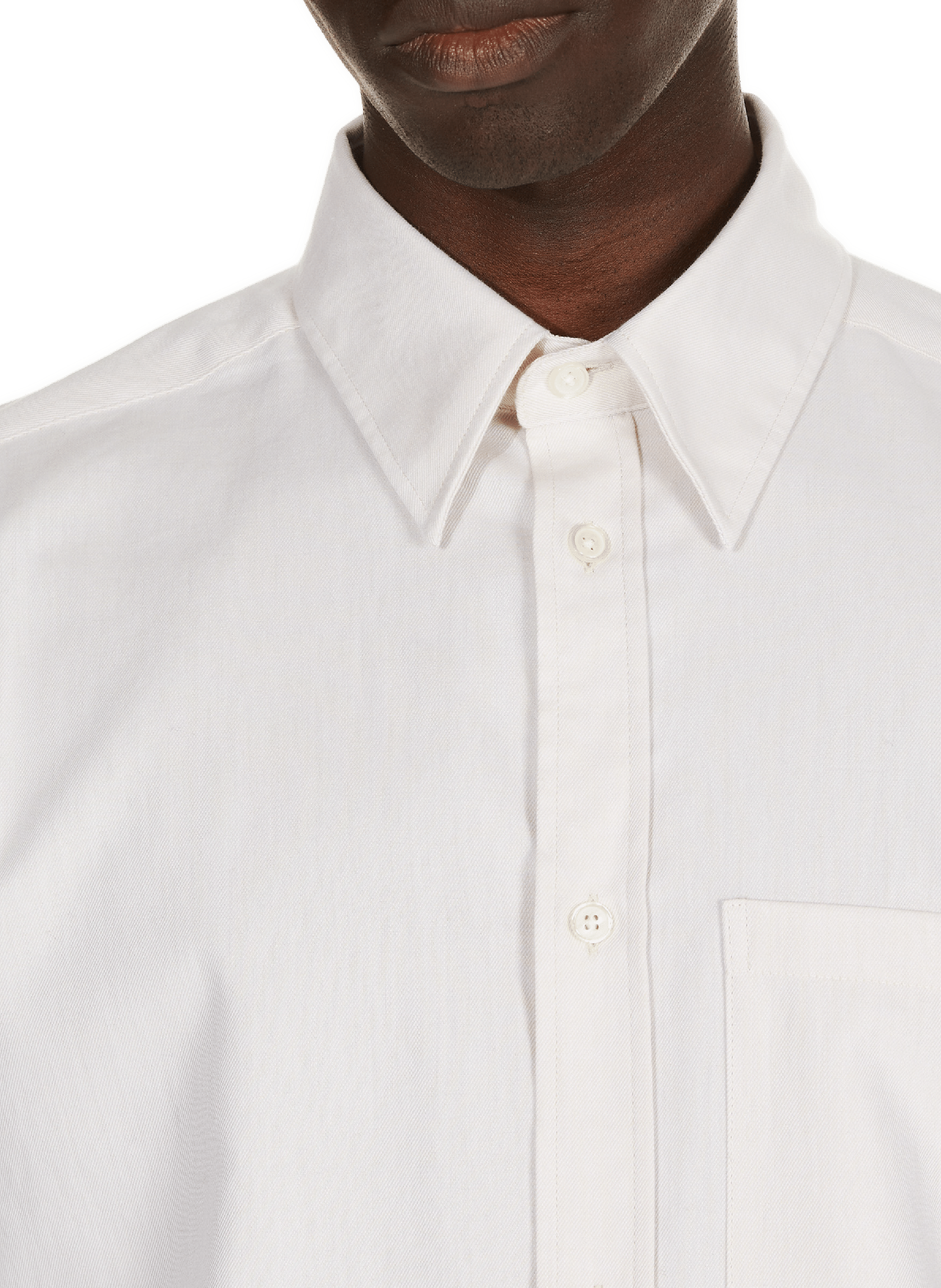 Baumwollhemd SAISON 1865 Beige