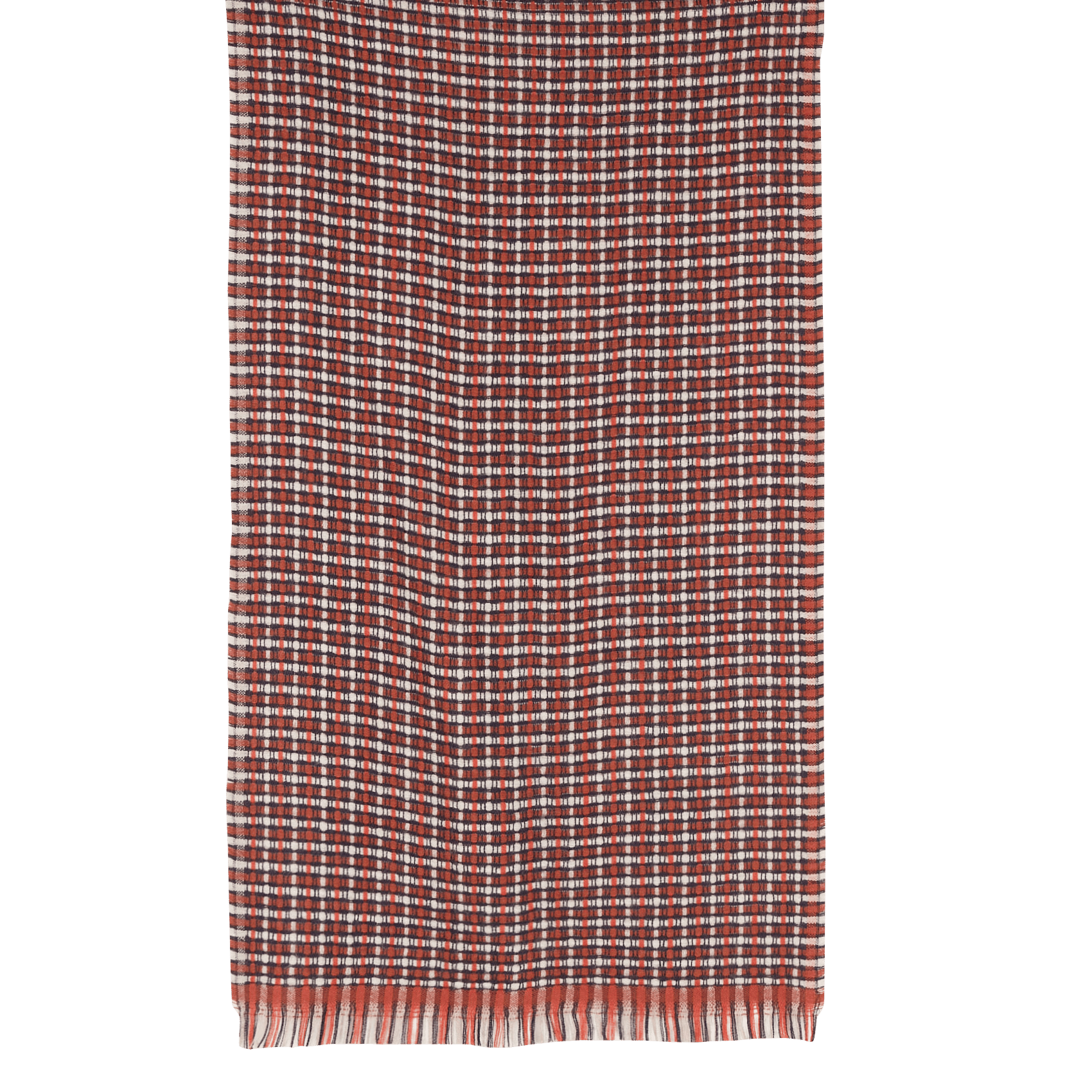 Echarpe tissée en laine mélangée pio SESSUN Marron