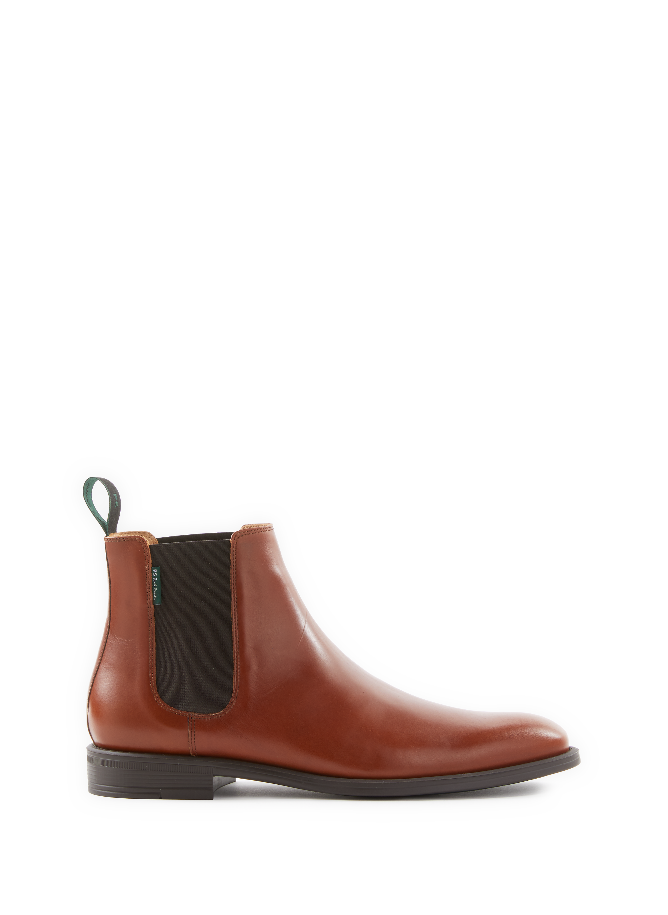PAUL SMITH Cedric leather ankle boots Brown
