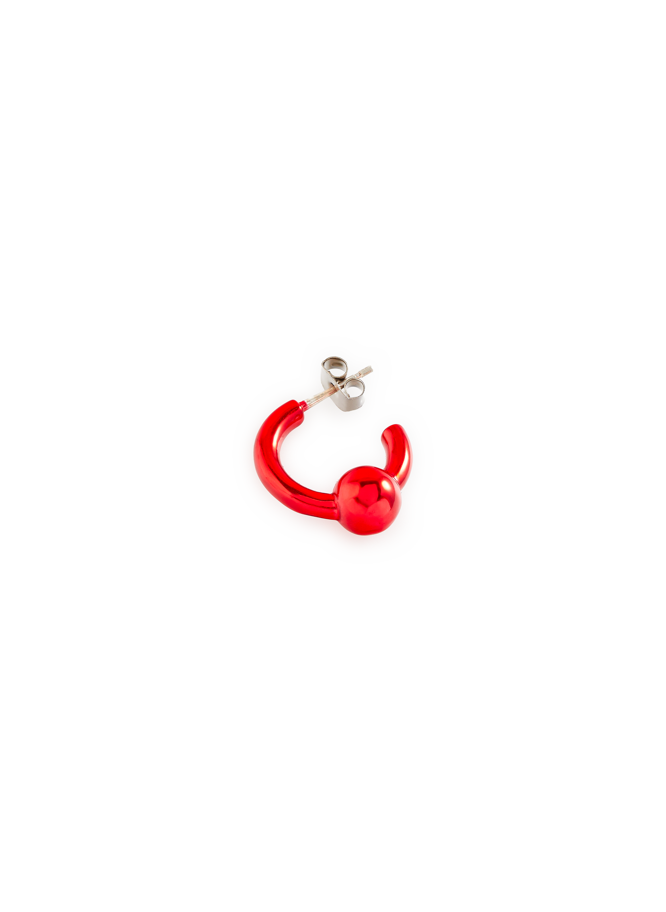 Boucles d'oreille Sam JUSTINE CLENQUET Rouge