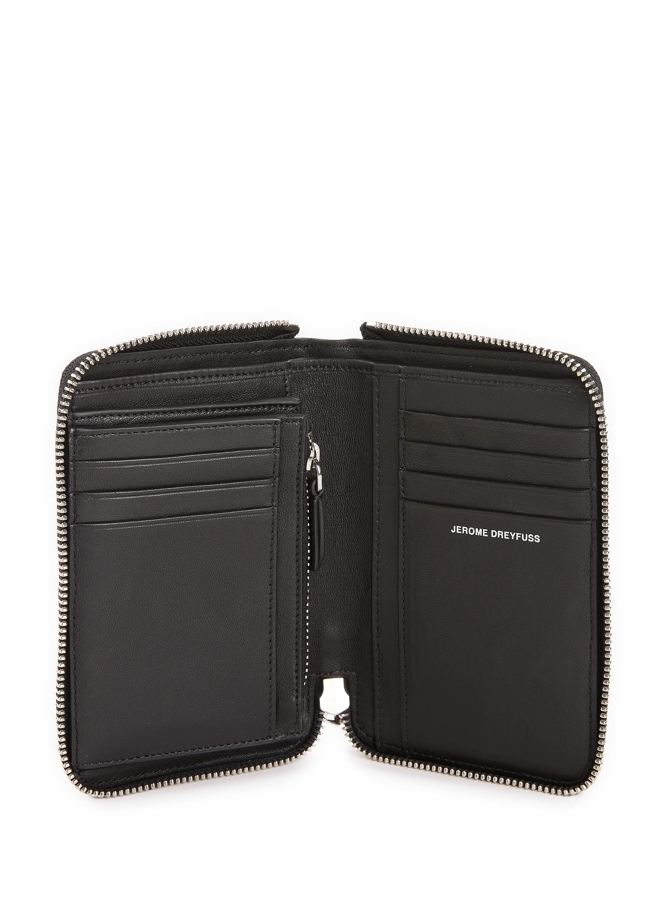 Portefeuille Julien en cuir de chèvre Doré