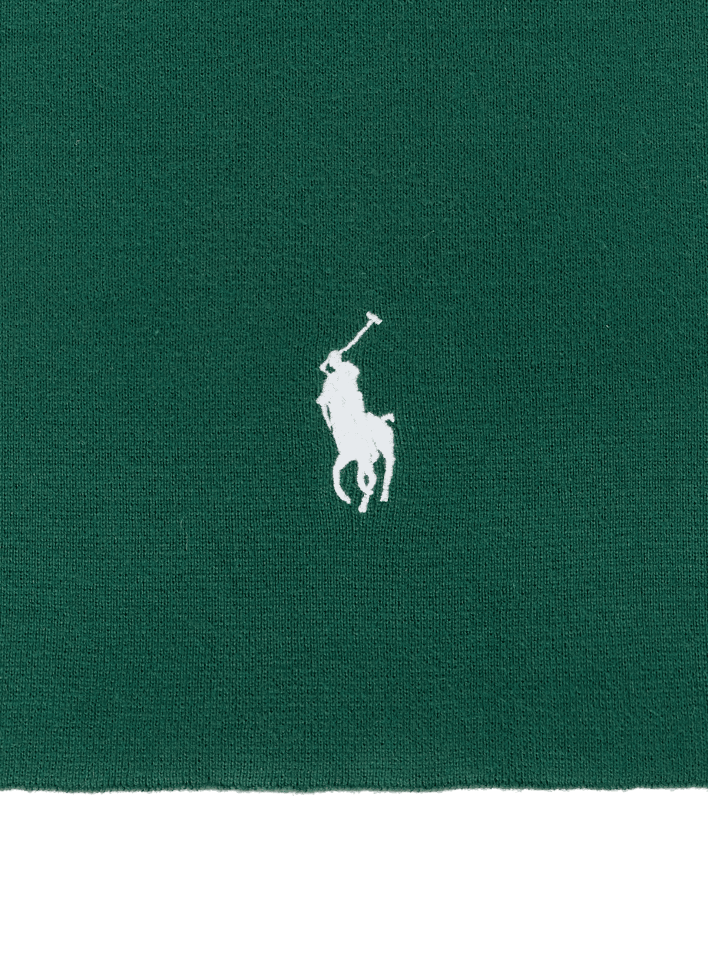 Echarpe et bonnet en coton Vert