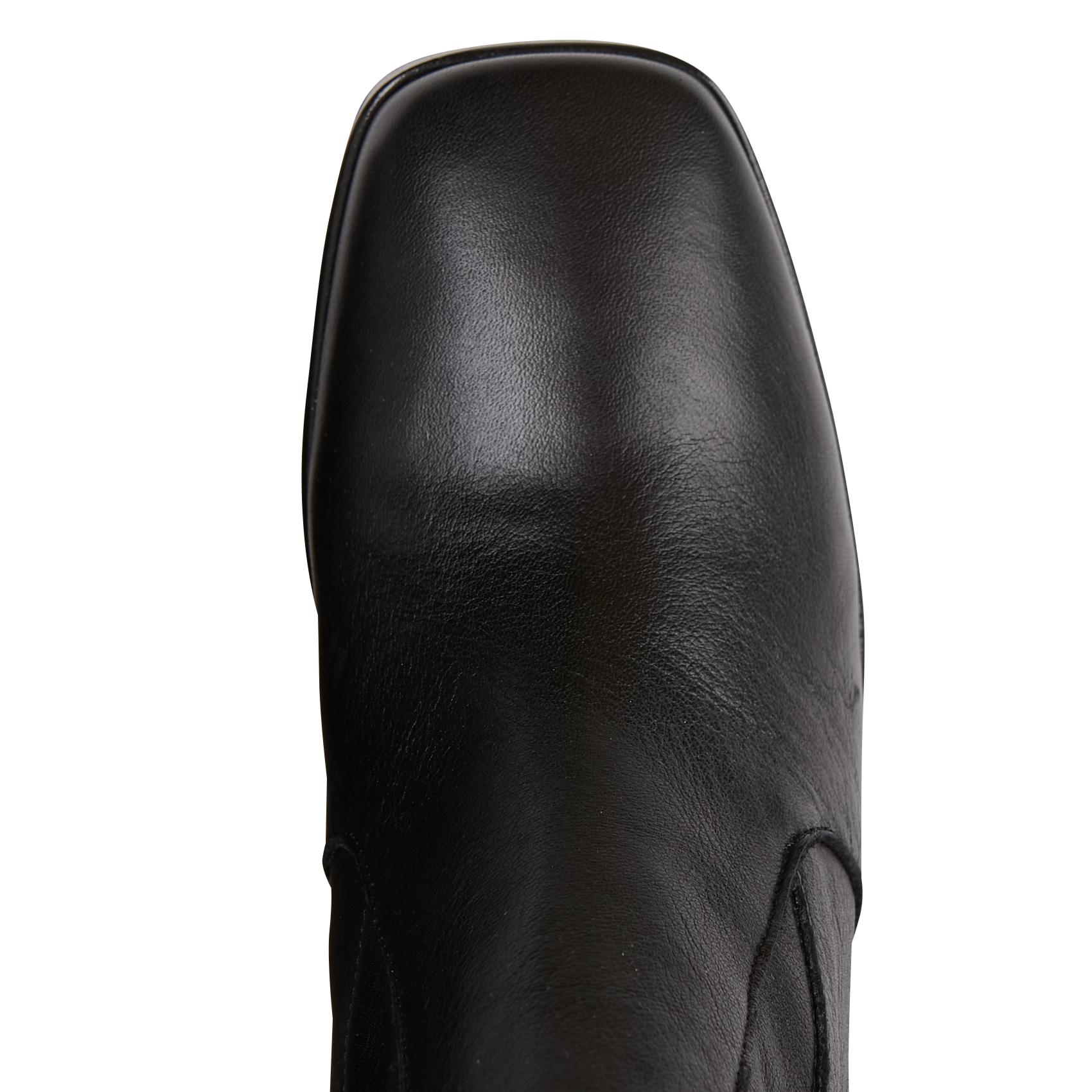 Bottines en cuir argentat JONAK Noir