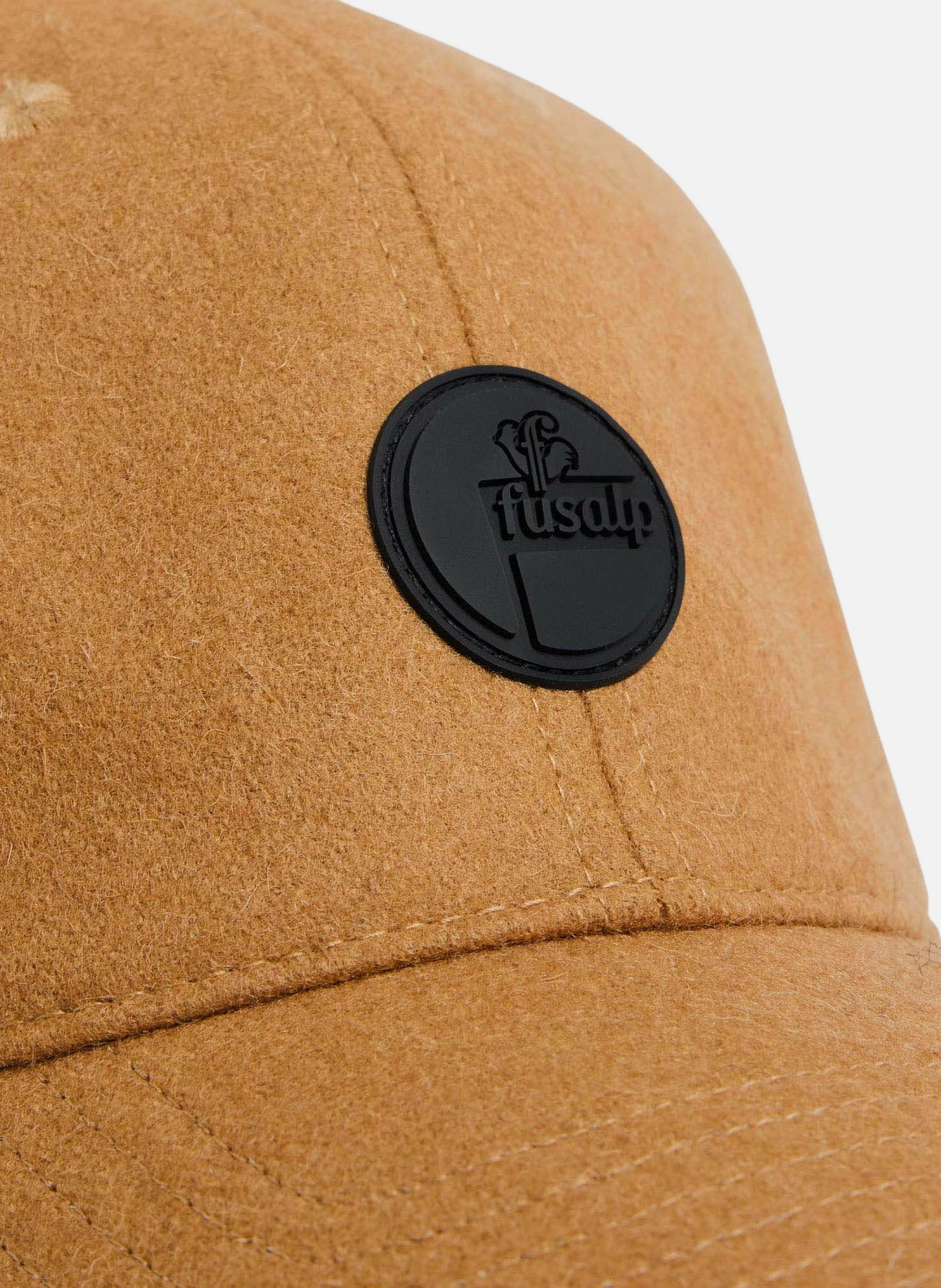 Casquette wool cap laine FUSALP Beige