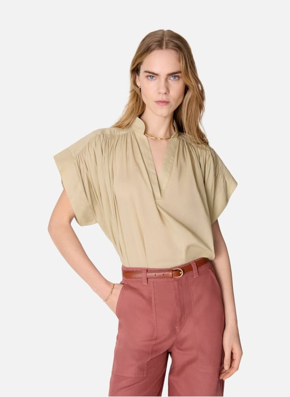 Blouse cory Gris by VANESSA BRUNO VANESSA BRUNO Blouse cory Gris