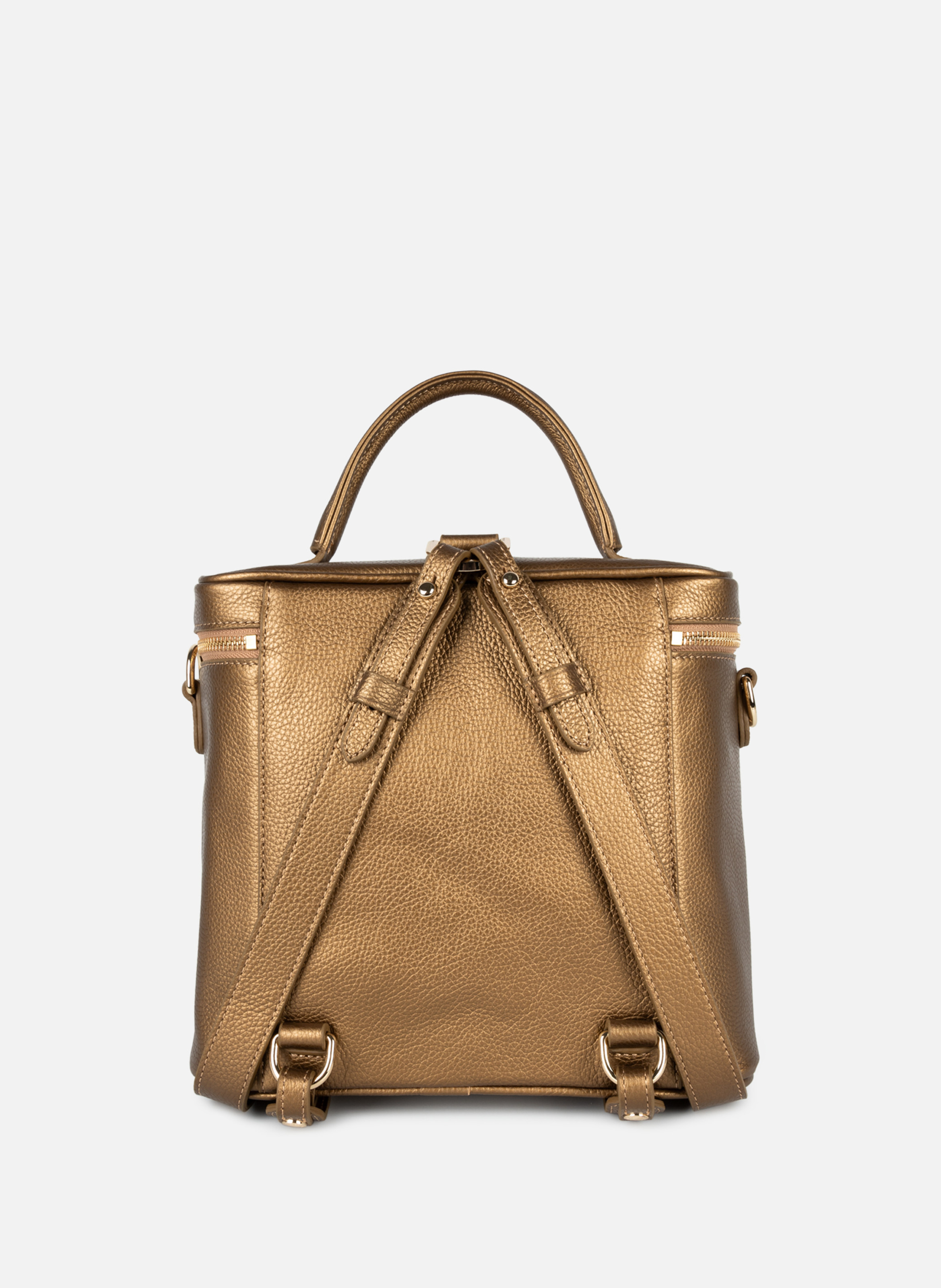 Sac à dos - milano ashna LANCASTER Doré