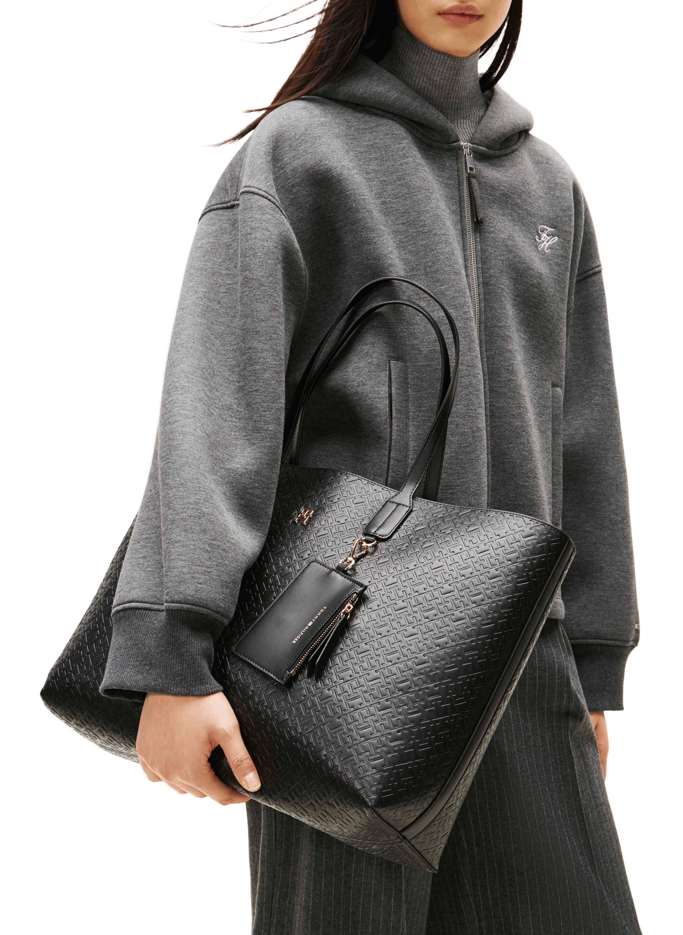 Sac cabac texturé TOMMY HILFIGER Noir