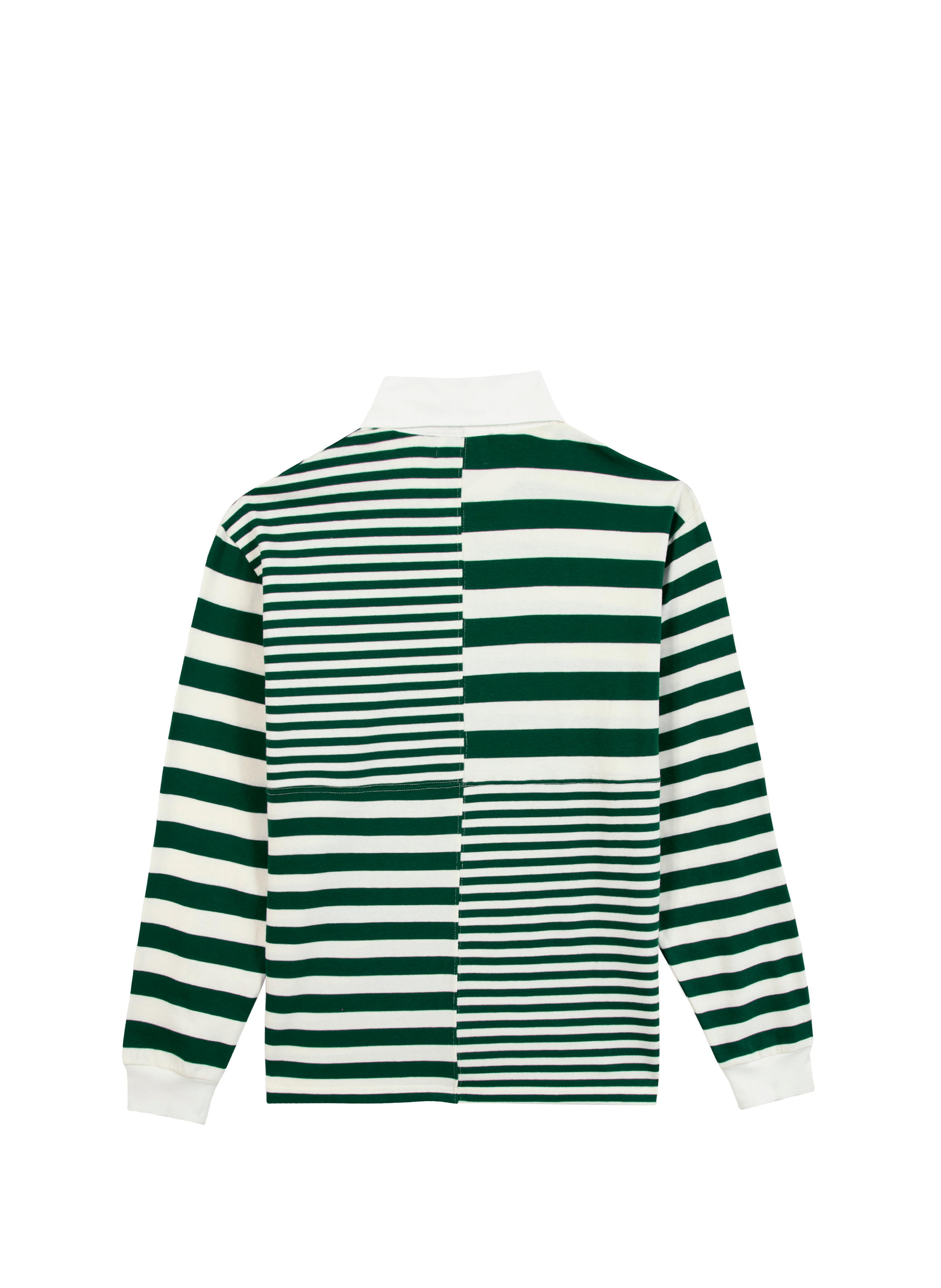 Polo rayé en coton MAISON LABICHE Vert