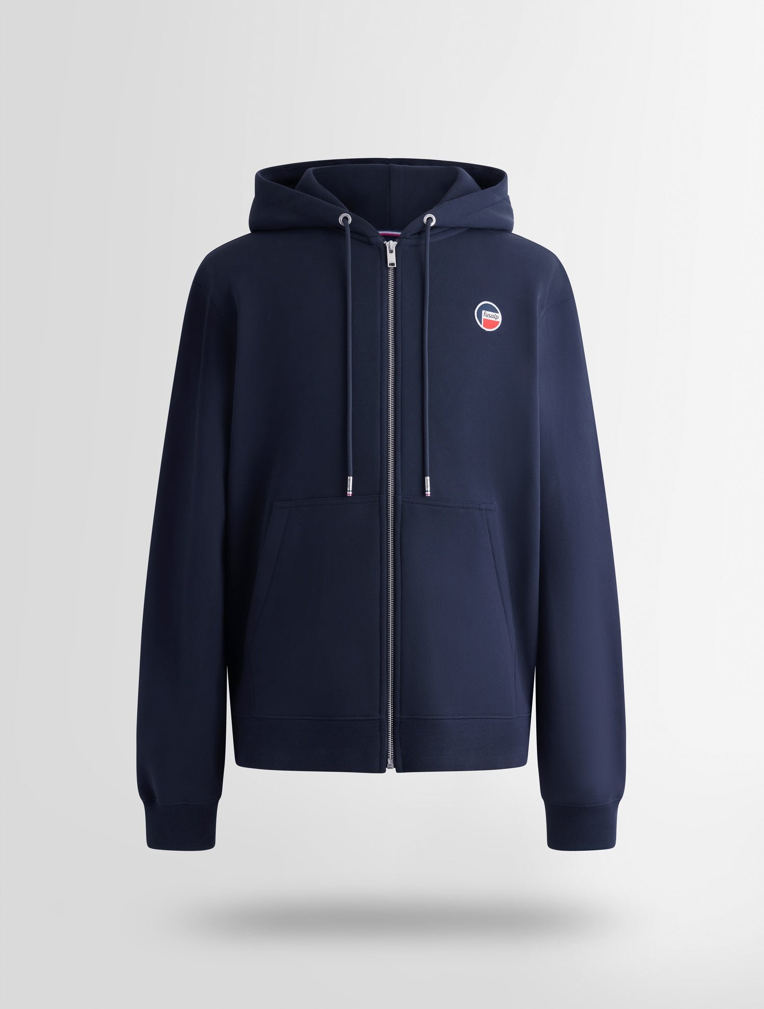 Sweatshirt vortico col capuche coupe regular Bleu