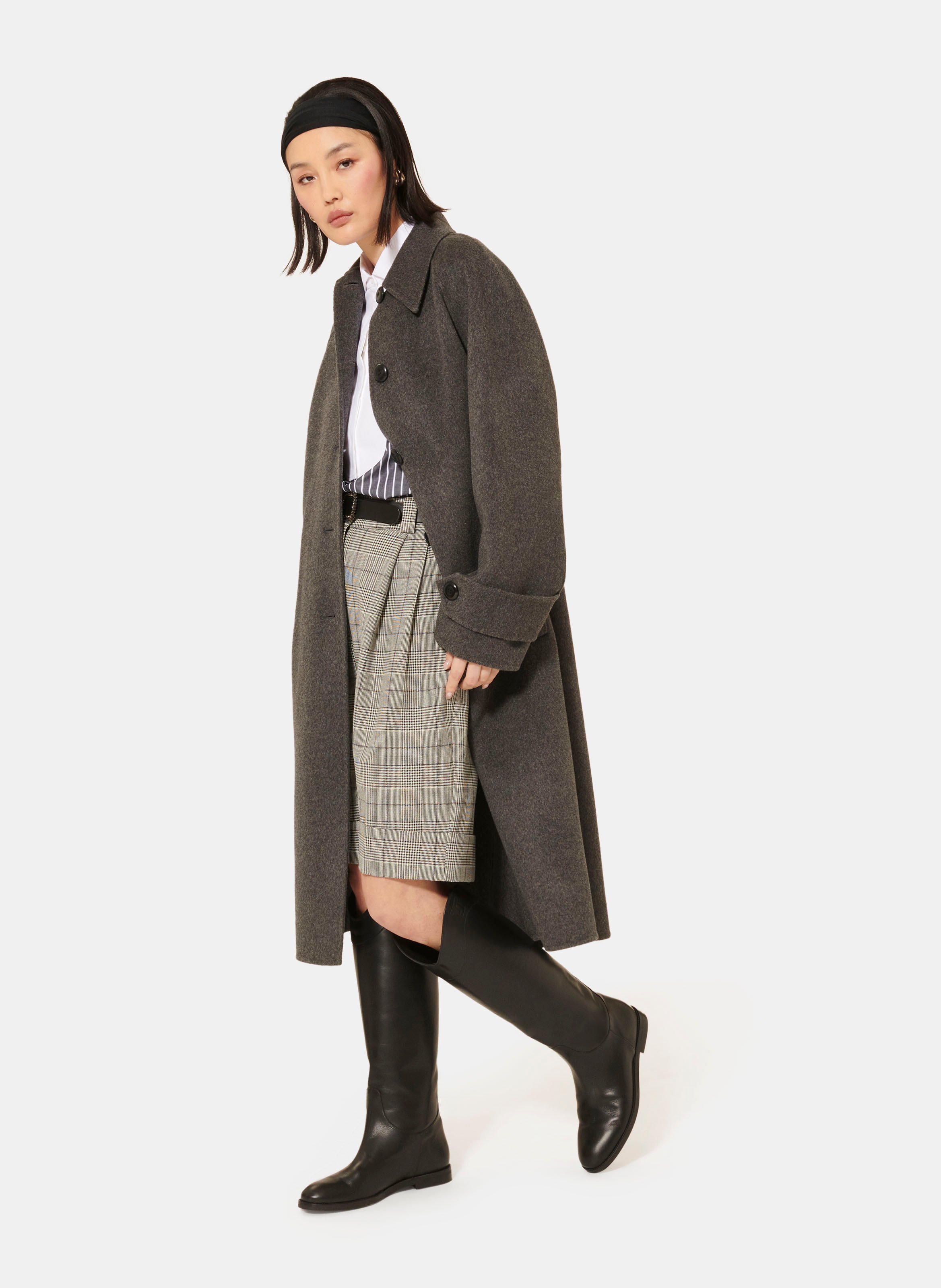 Manteau marly TARA JARMON Gris