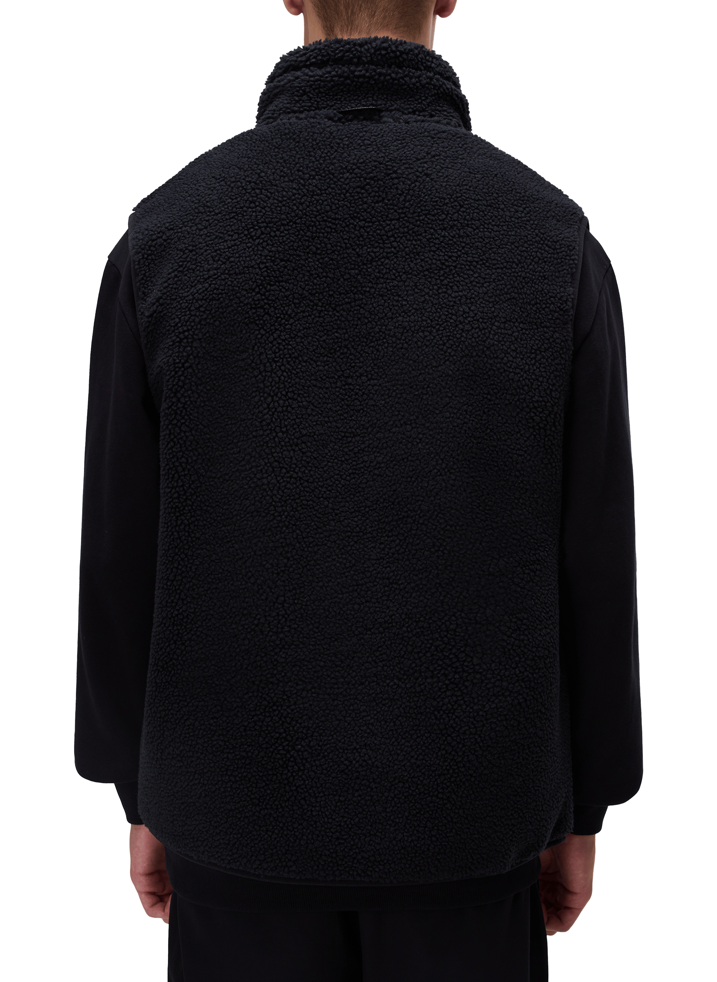 Sleeveless sherpa vest NAPAPIJRI Black