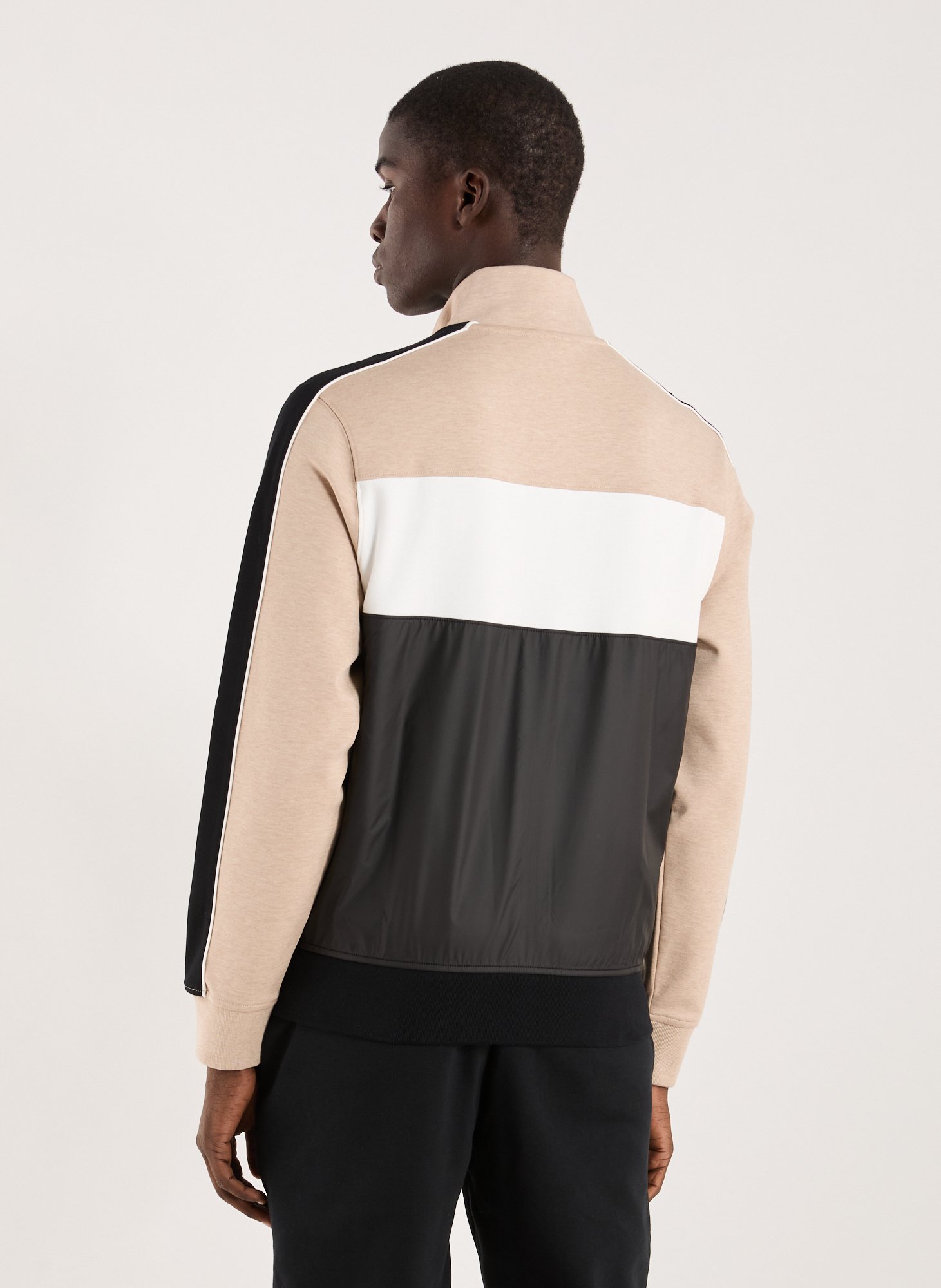 Cotton blend jacket EDEN PARK Beige