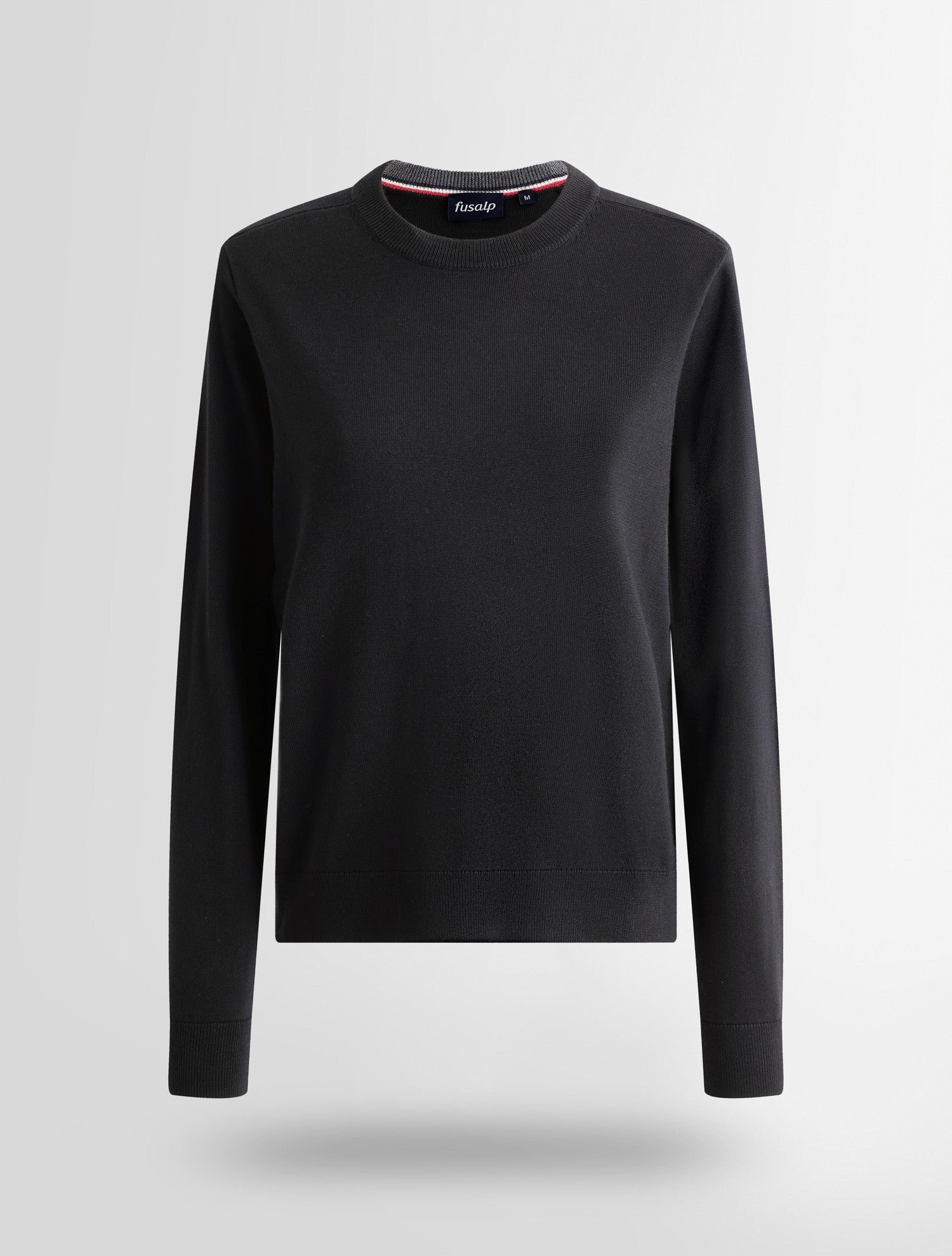 Pull ottali col rond coupe regular FUSALP Noir