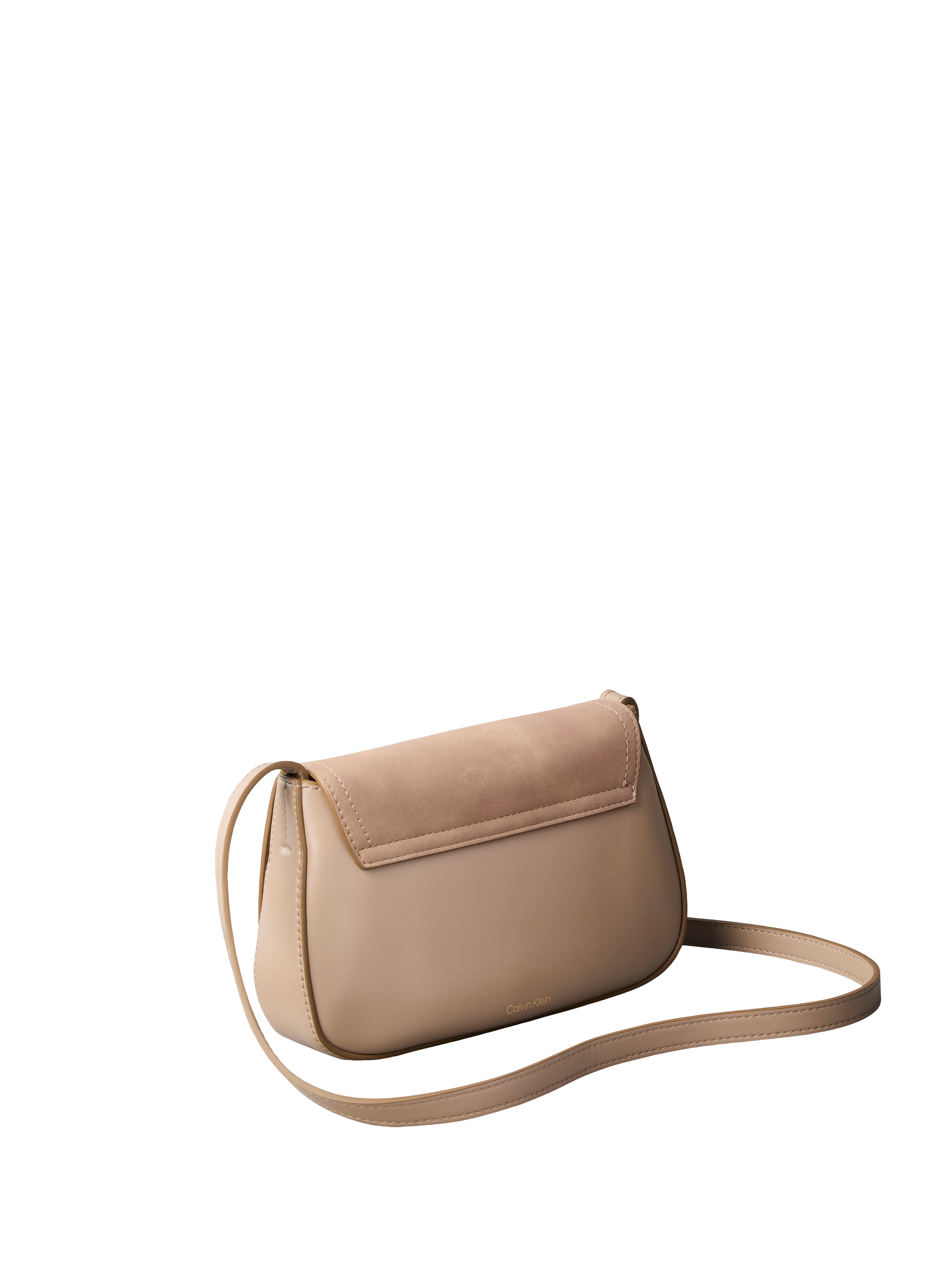Sac bandoulière à rabat CALVIN KLEIN Beige