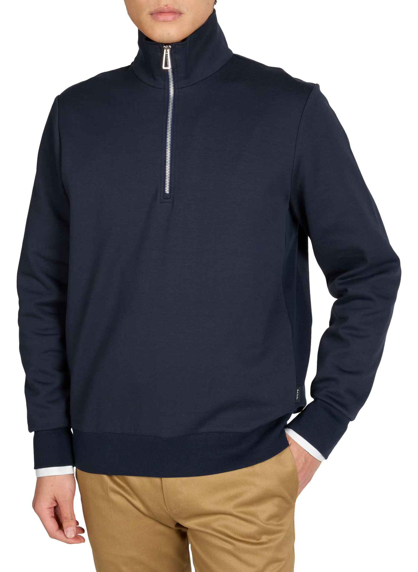 Funnel neck half-zip jumper PAUL SMITH Blue