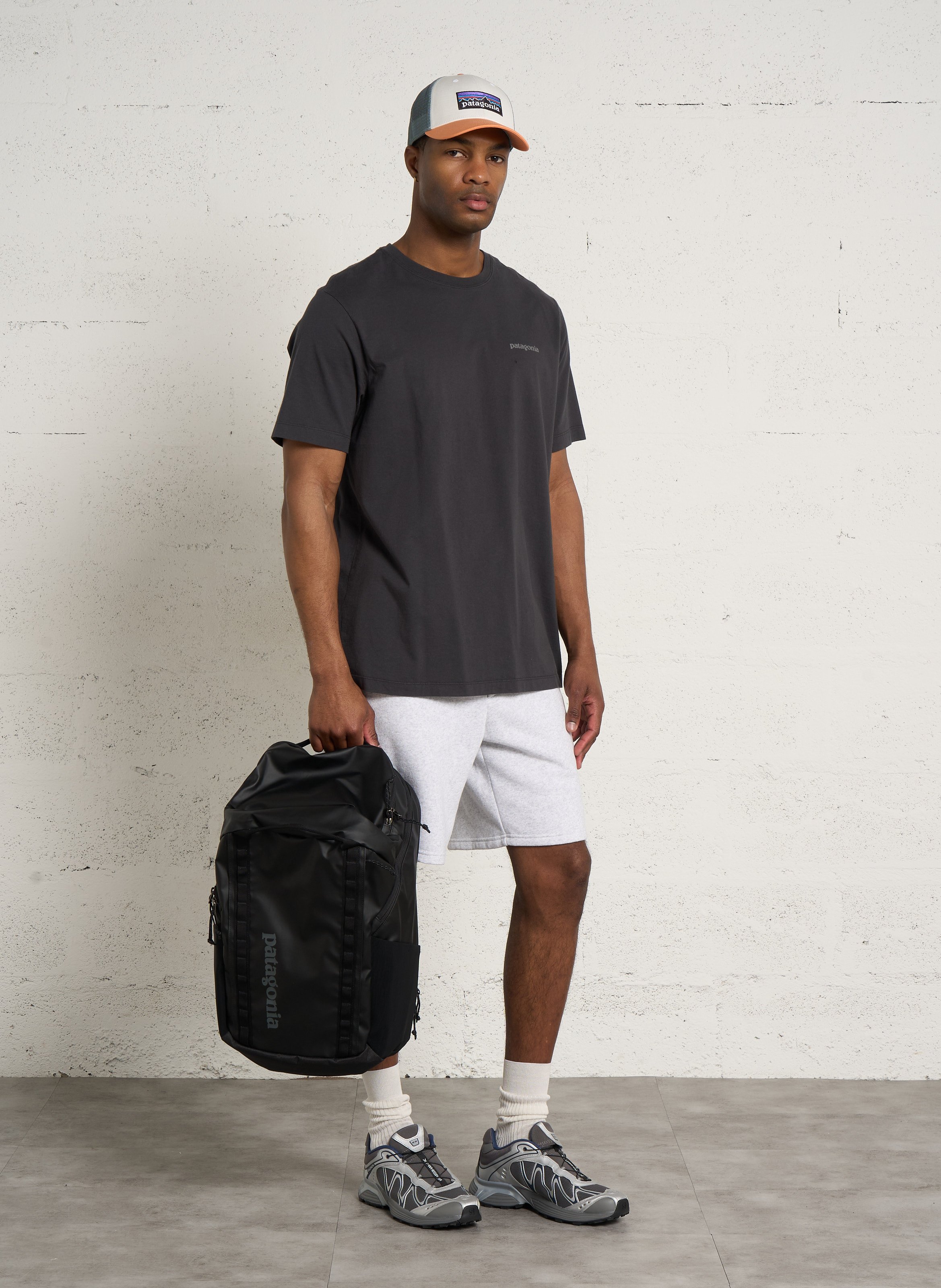 Sac à dos en fibres recyclées black hole PATAGONIA Noir